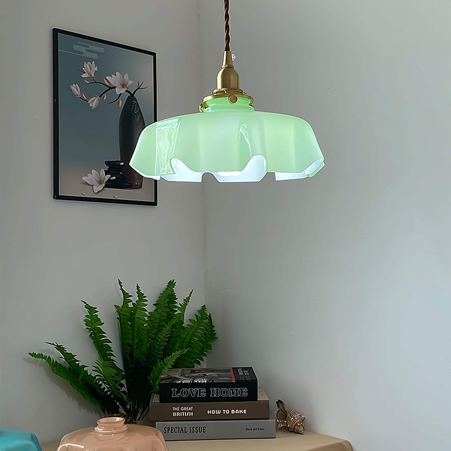 Blissom Industrial Pendant Light-Neutral Decor
