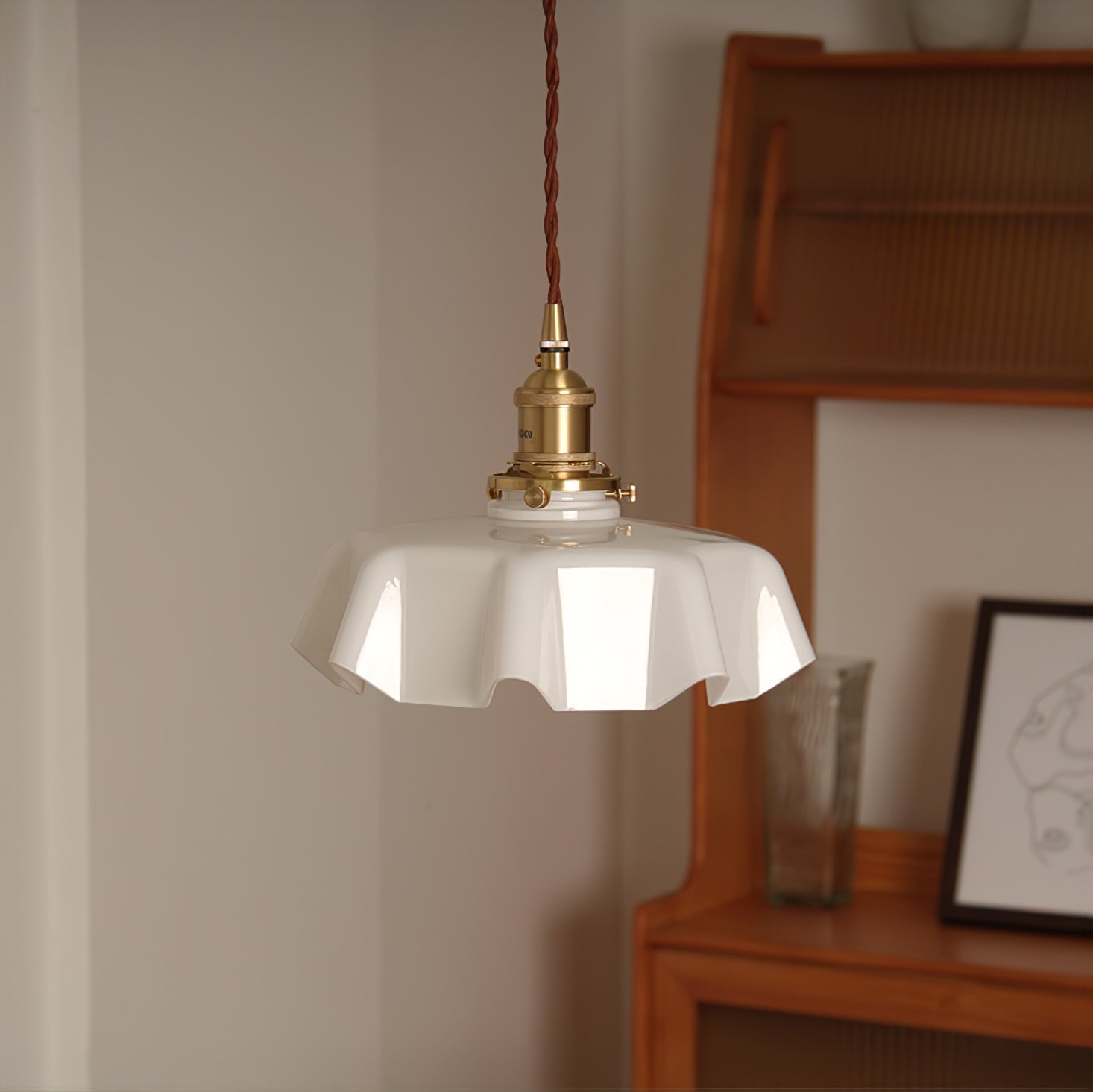 Blissom Industrial Pendant Light-Neutral Decor