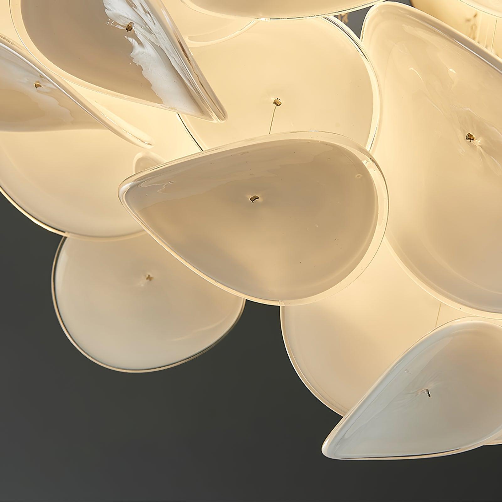 Eroxen French Floral Petal Ceiling Lamp for Modern Homes-Neutral Decor