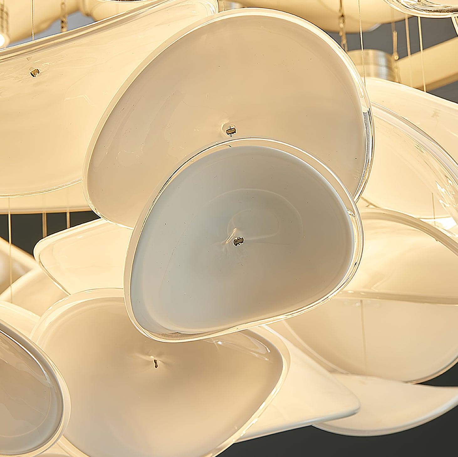 Eroxen French Floral Petal Ceiling Lamp for Modern Homes-Neutral Decor