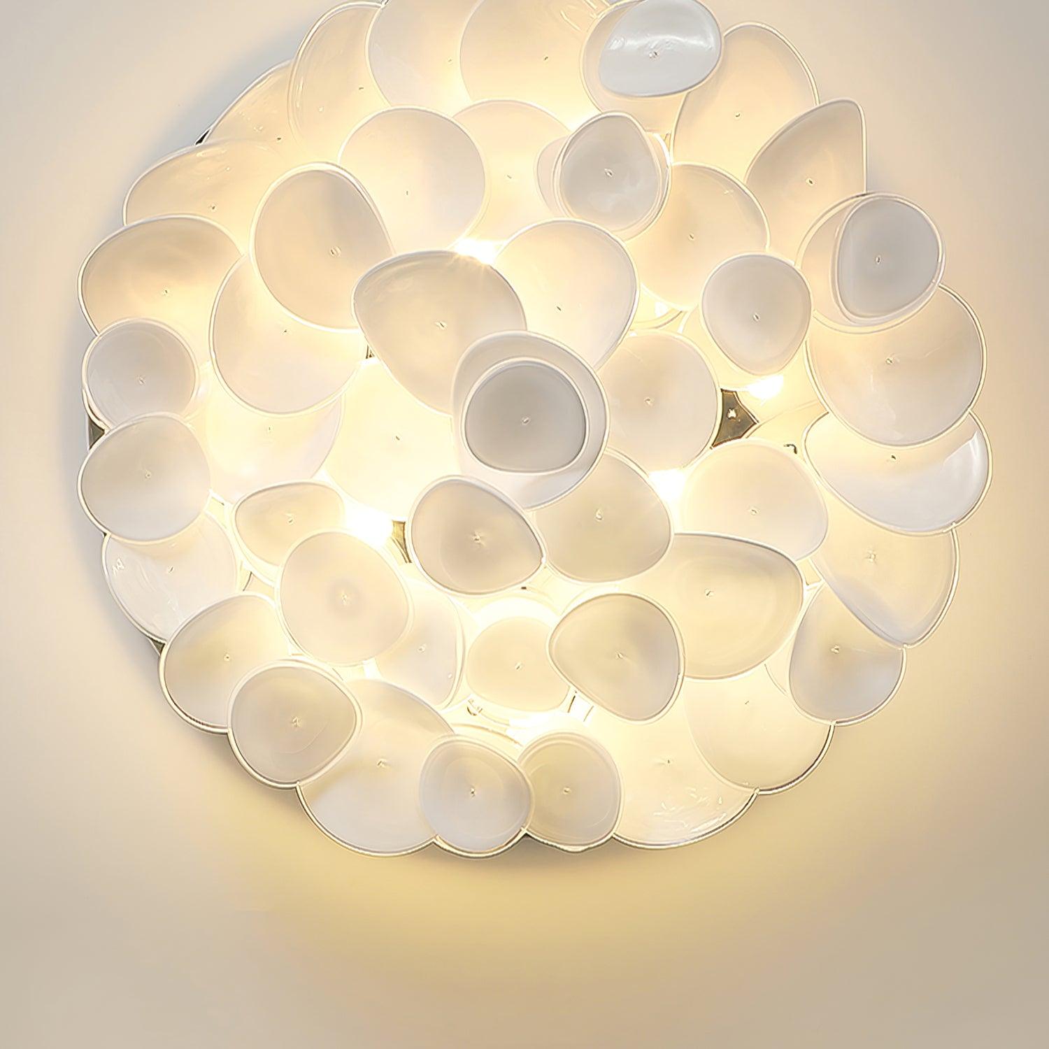 Eroxen French Floral Petal Ceiling Lamp for Modern Homes-Neutral Decor