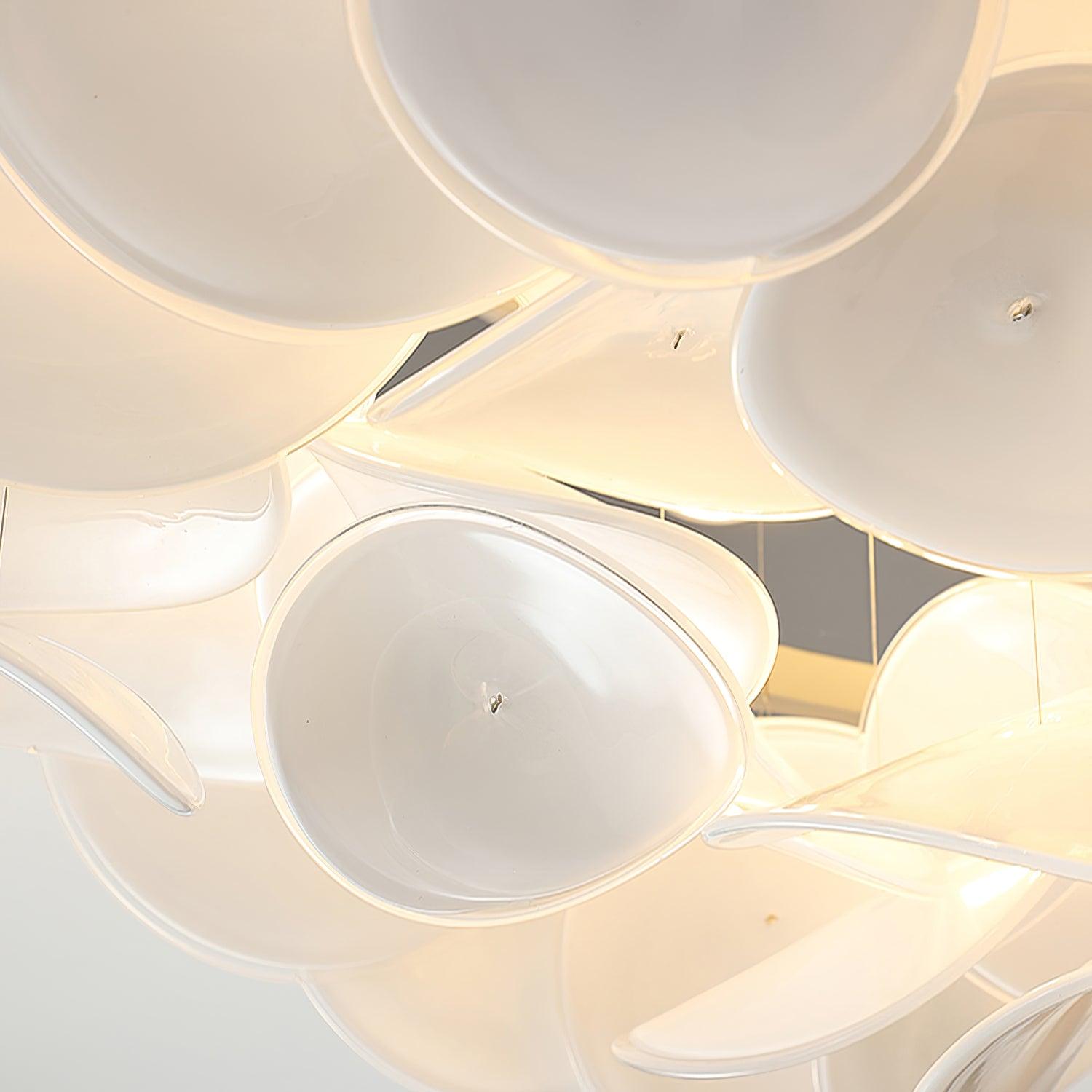 Eroxen French Floral Petal Ceiling Lamp for Modern Homes-Neutral Decor