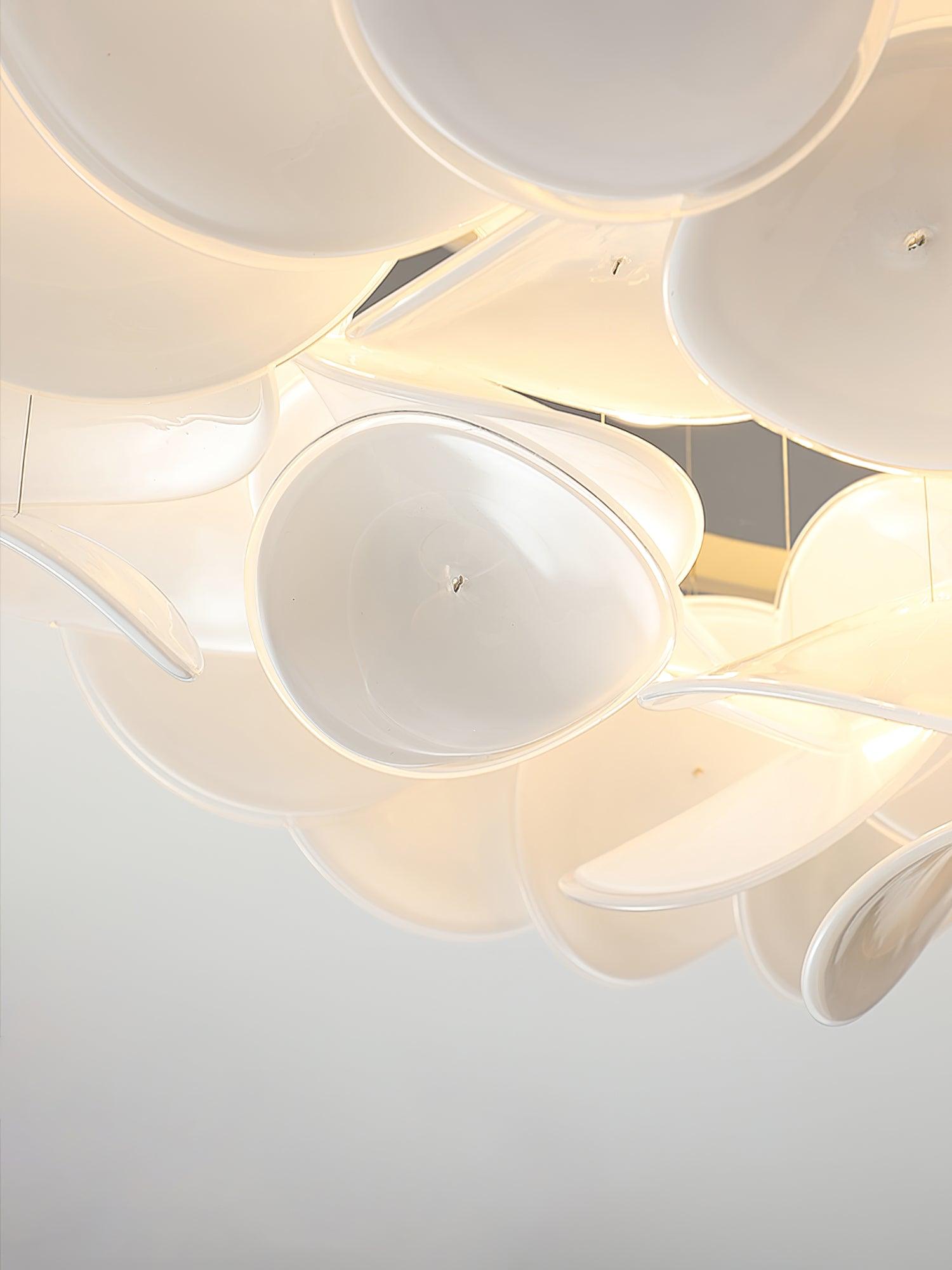 Eroxen French Floral Petal Ceiling Lamp for Modern Homes-Neutral Decor