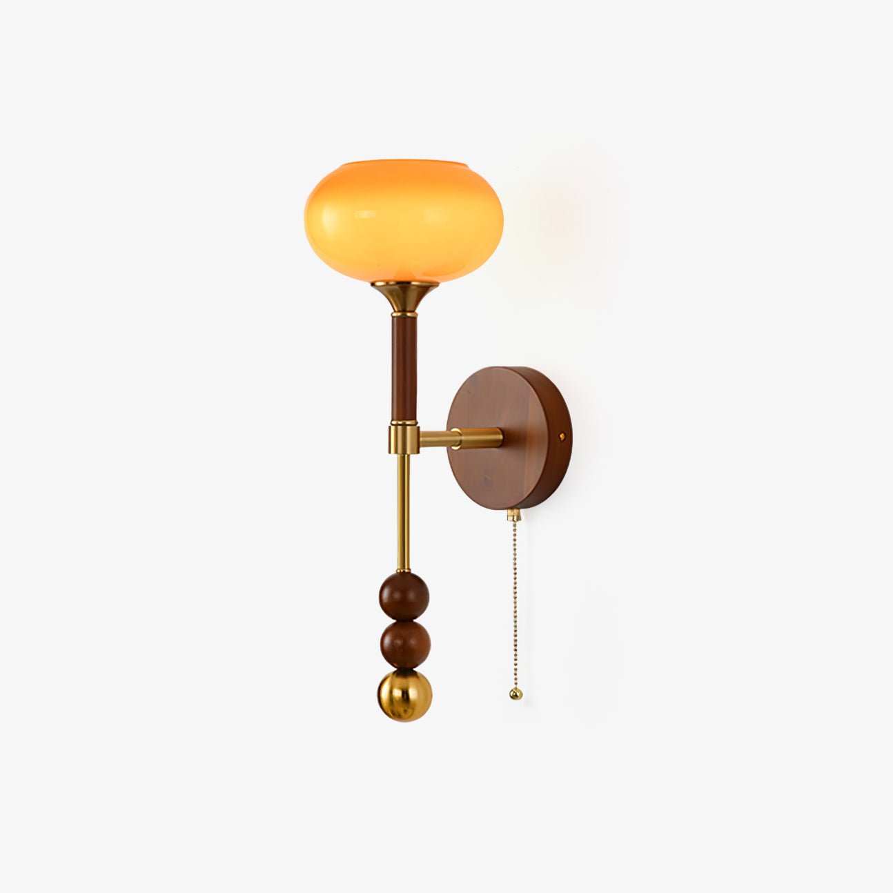 Hilda Roma Elegance Wood Sconce Wall lamp-Neutral Decor