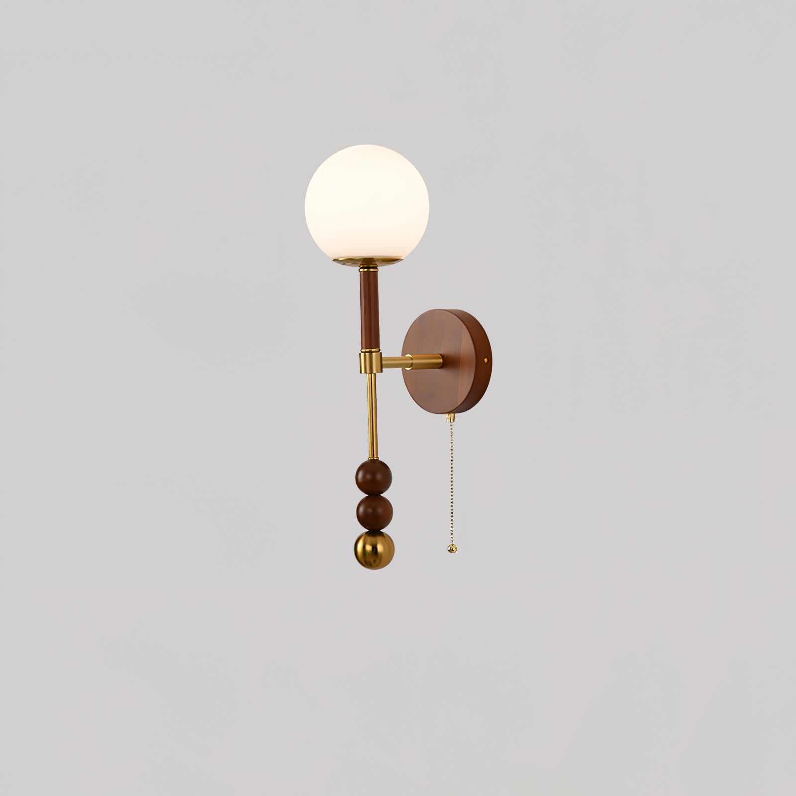 Hilda Roma Elegance Wood Sconce Wall lamp-Neutral Decor