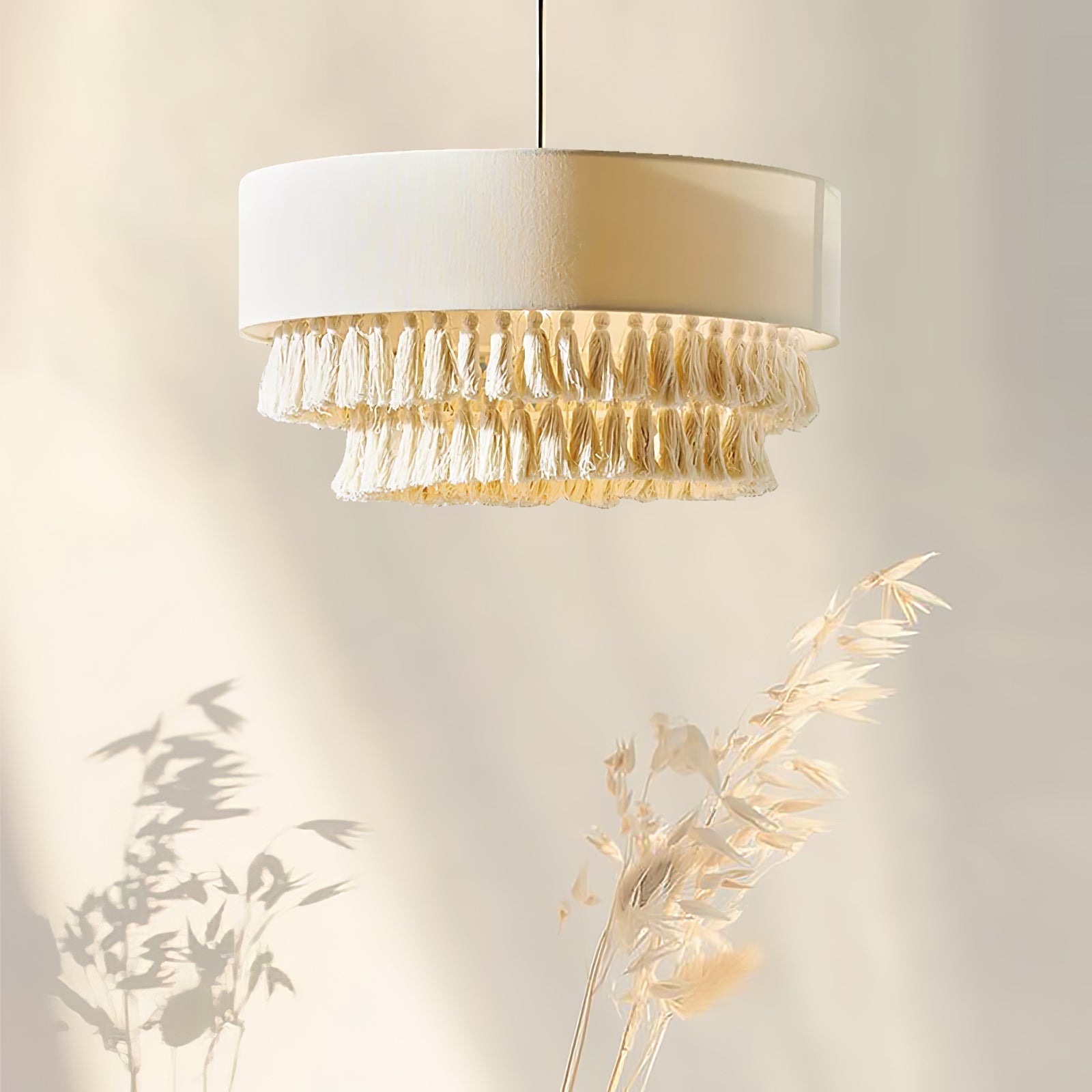 Cicaros Postmodern Luxury Fabric Pendant Lamp-Neutral Decor