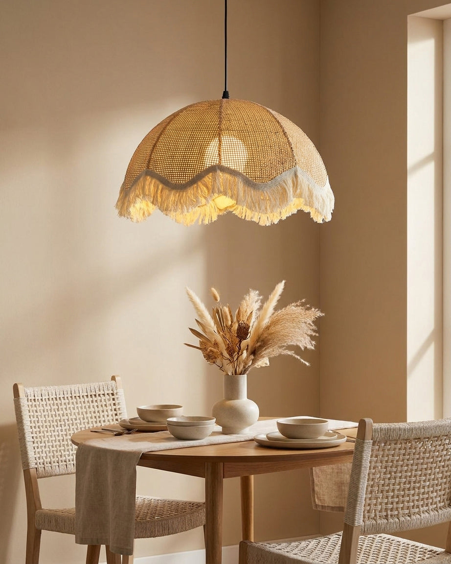 Grille Pendant Light