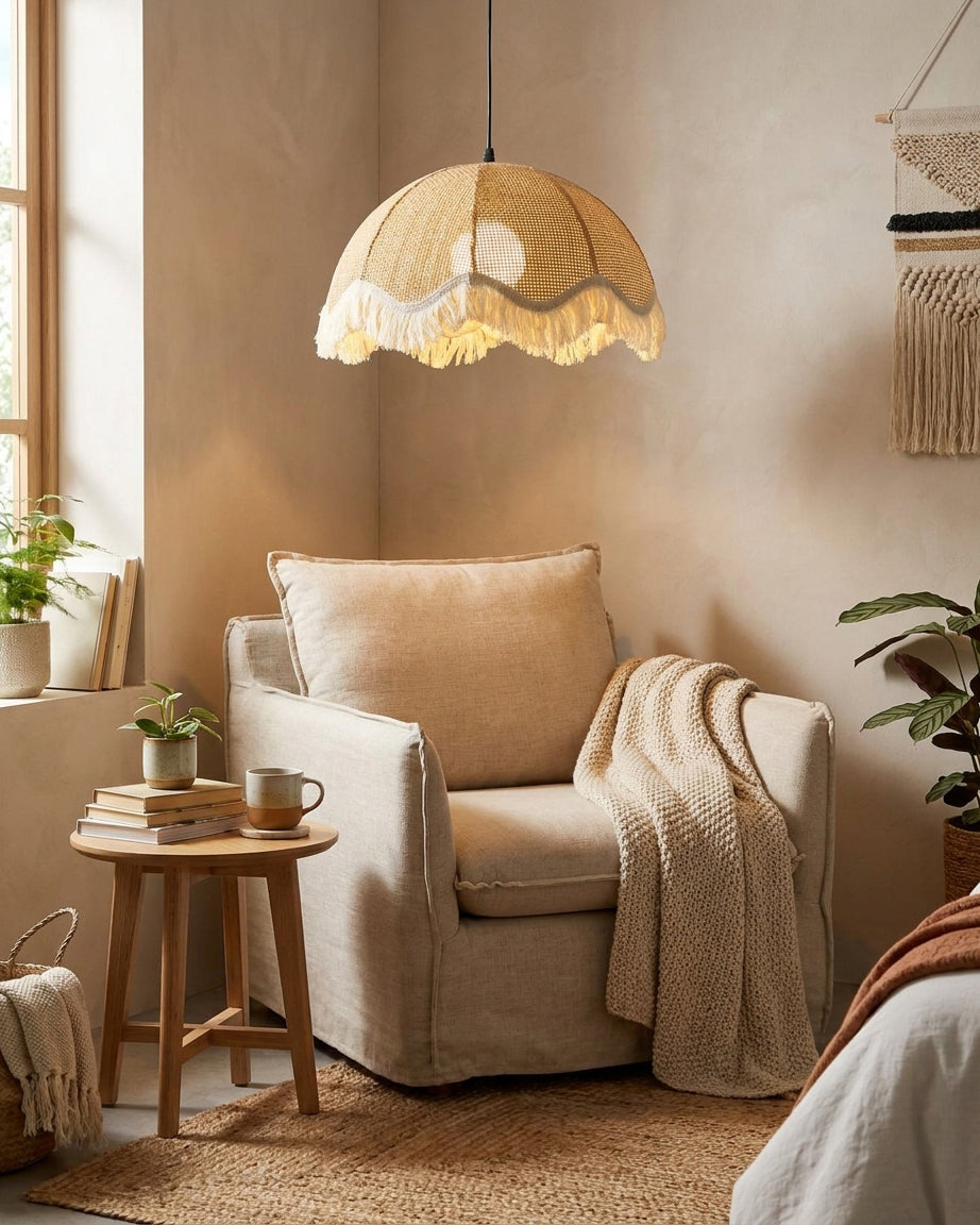 Grille Pendant Light