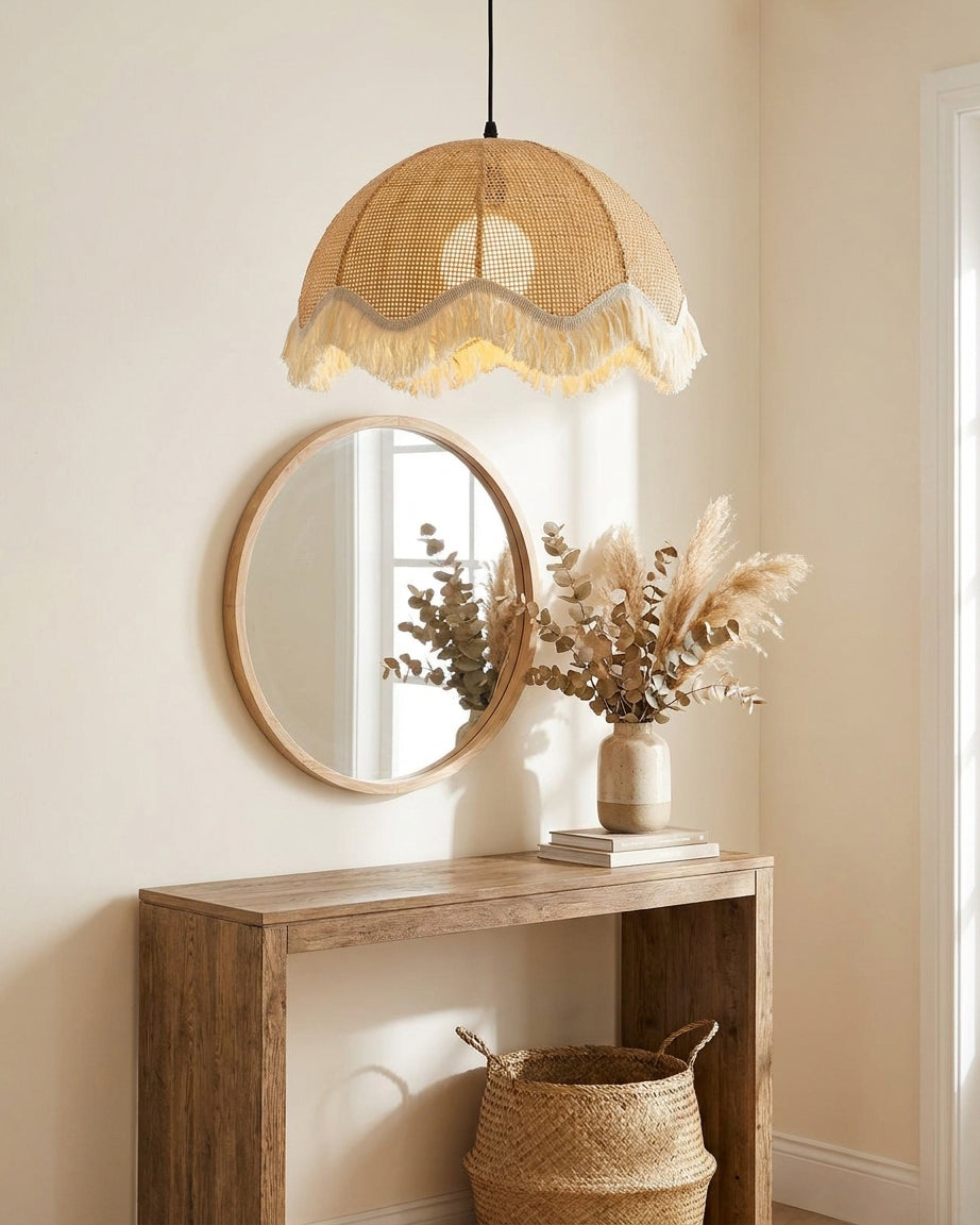 Grille Pendant Light