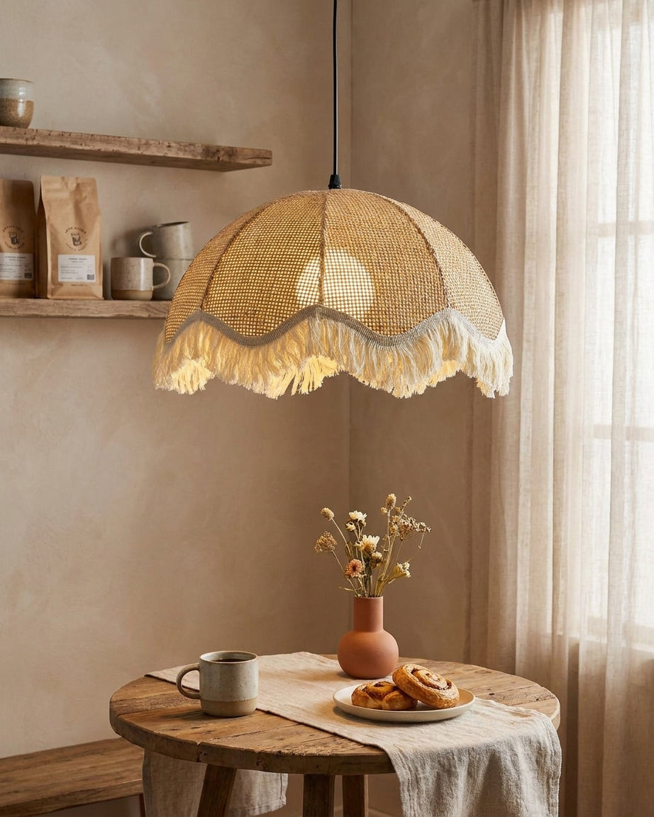 Grille Pendant Light
