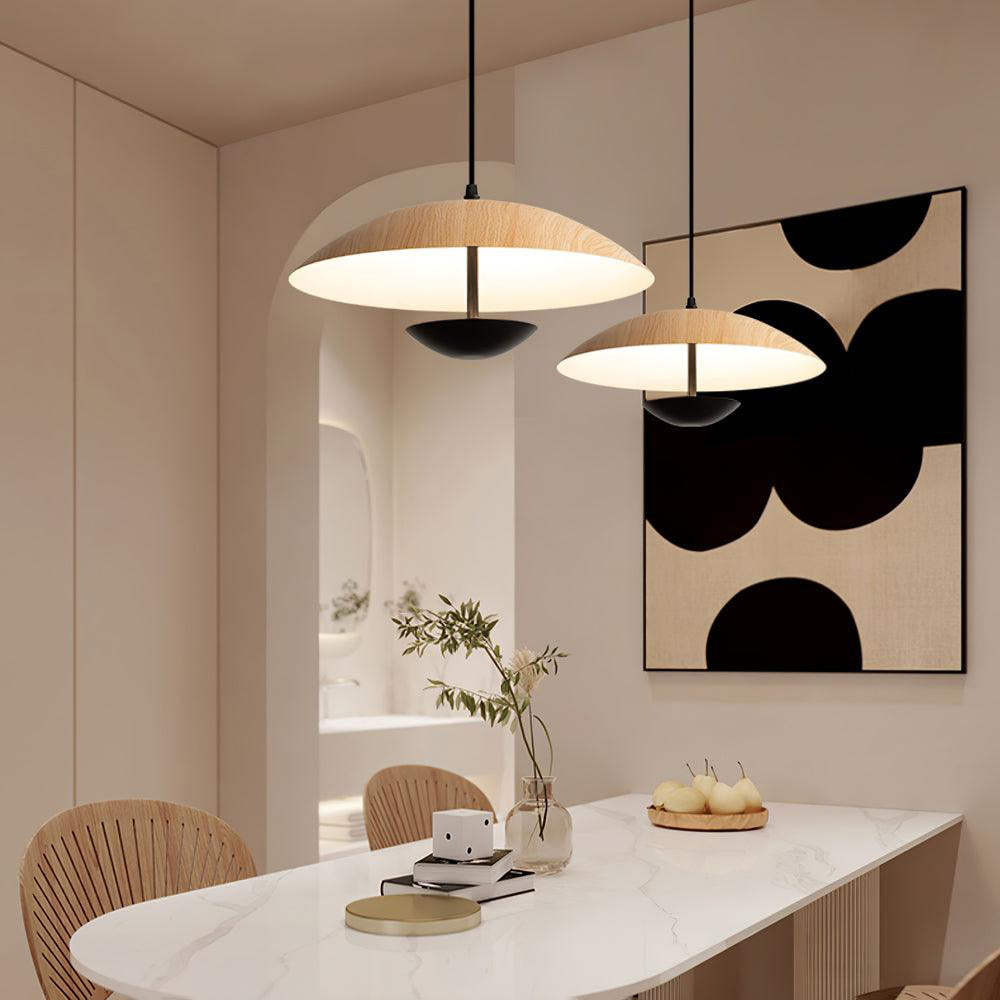 Cysp Modern Frisbee Pendant Lamp-Neutral Decor