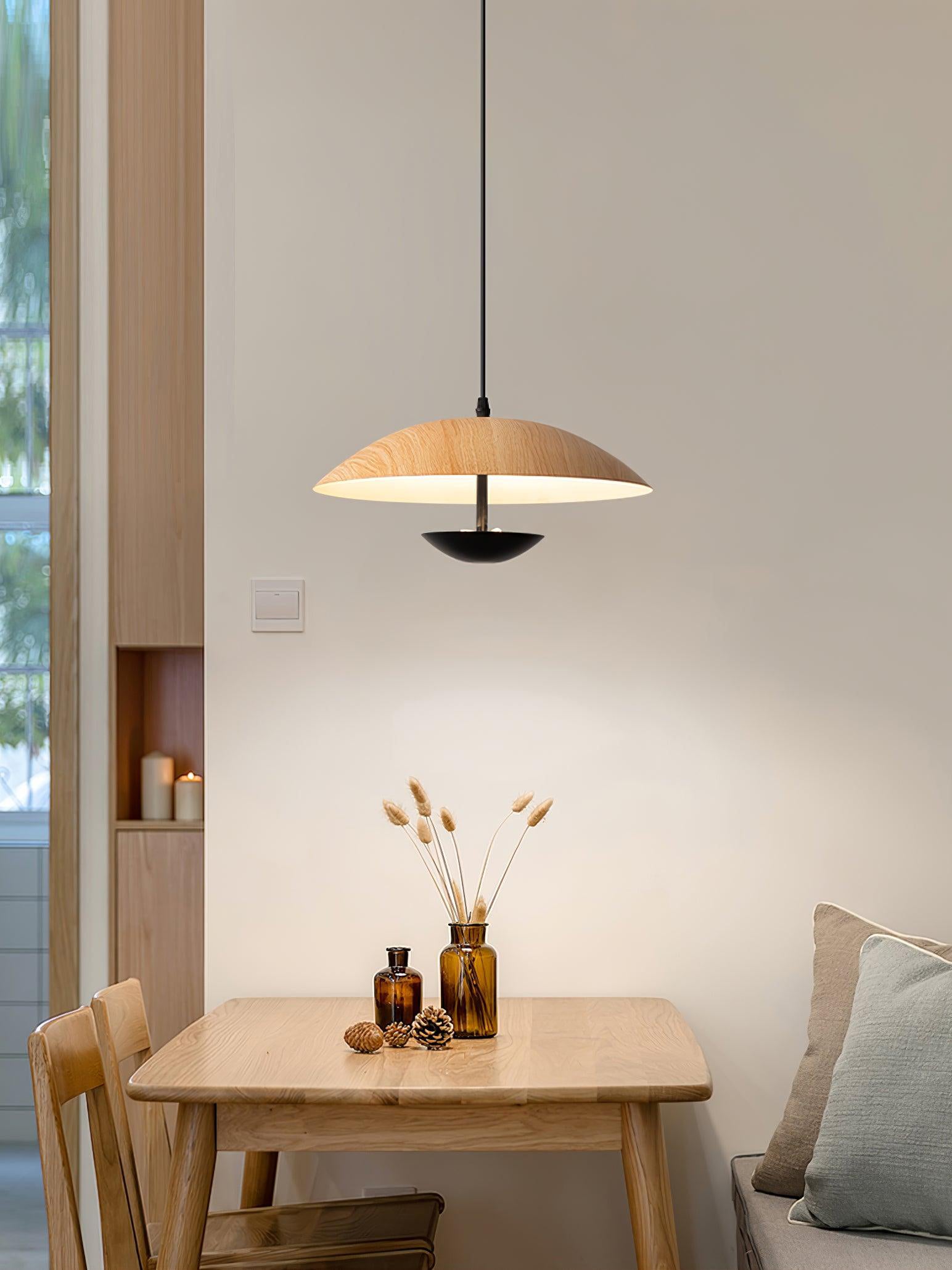 Cysp Modern Frisbee Pendant Lamp-Neutral Decor
