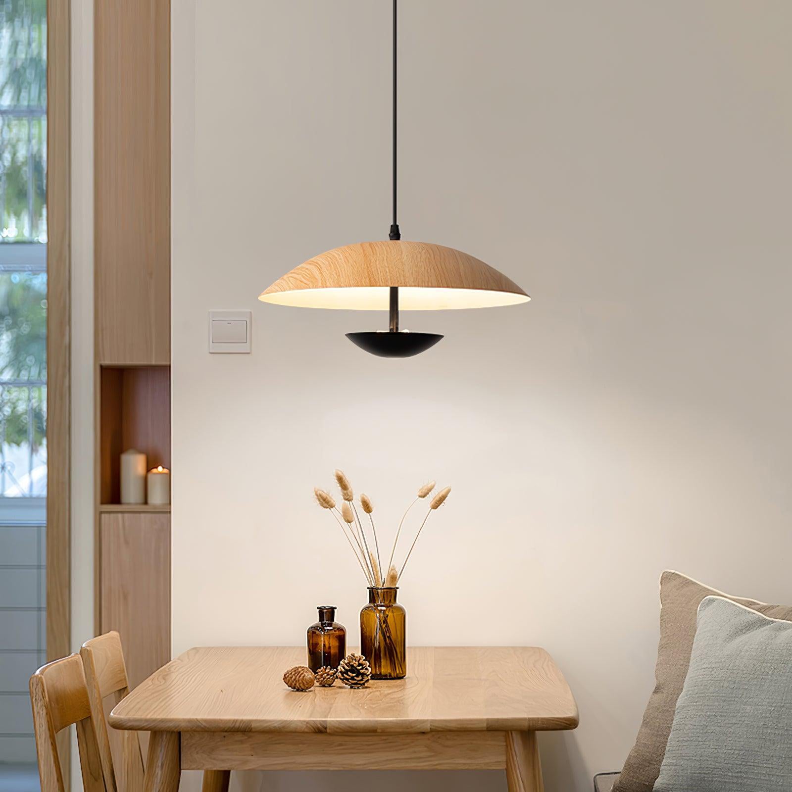 Cysp Modern Frisbee Pendant Lamp-Neutral Decor