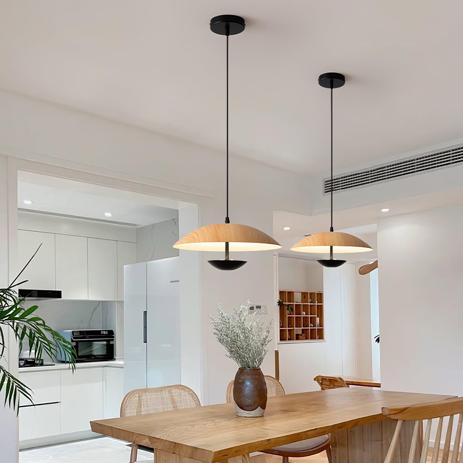 Cysp Modern Frisbee Pendant Lamp-Neutral Decor