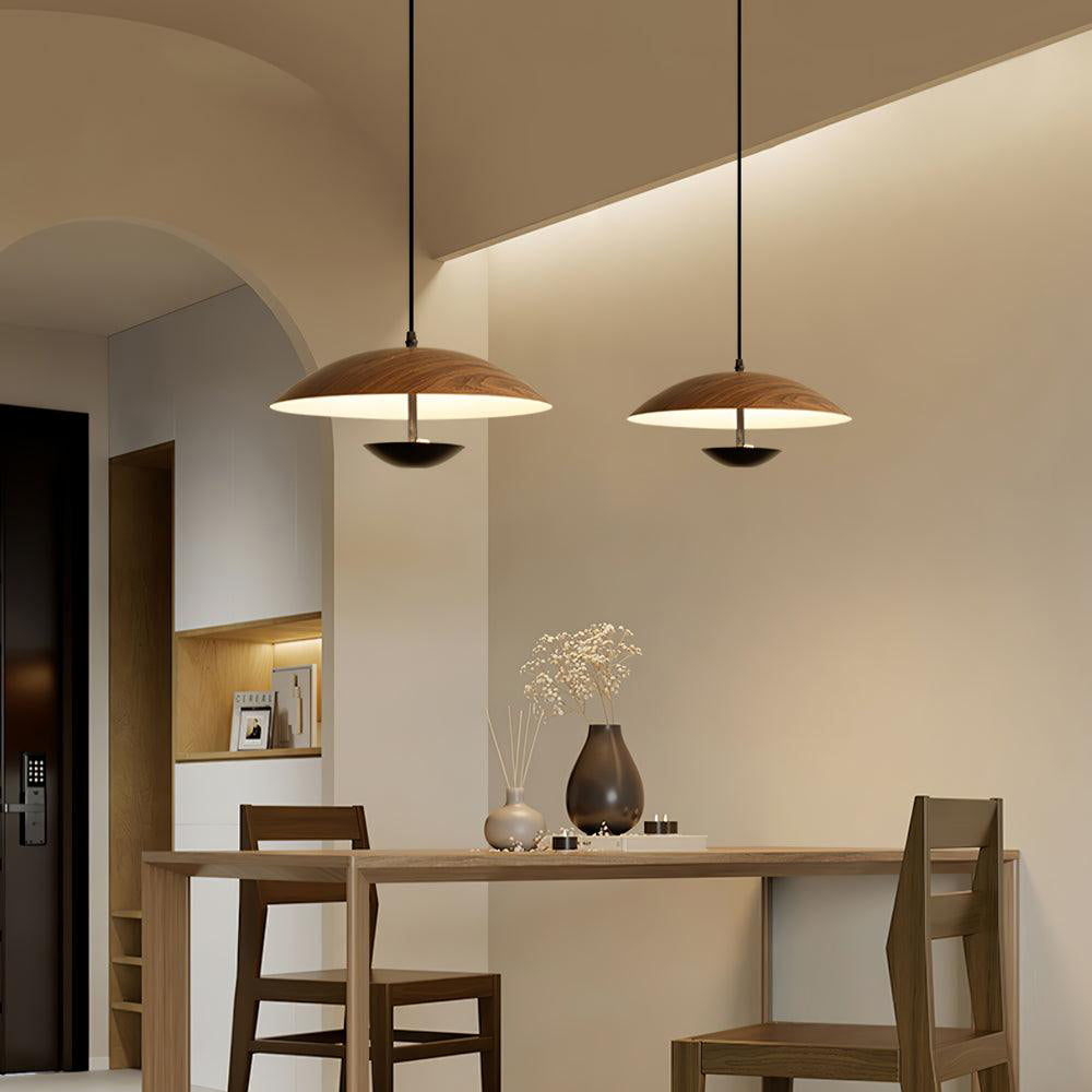 Cysp Modern Frisbee Pendant Lamp-Neutral Decor