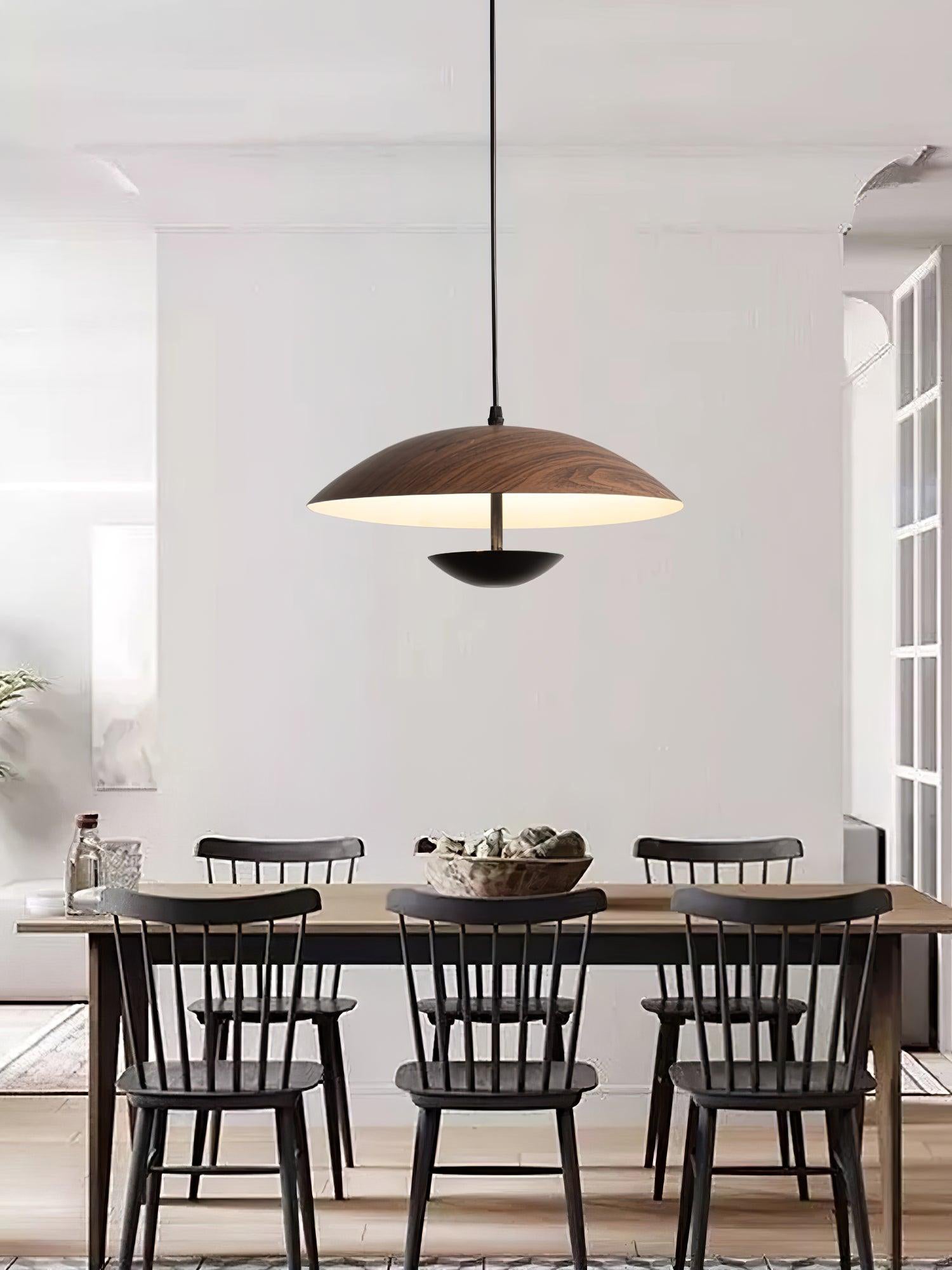 Cysp Modern Frisbee Pendant Lamp-Neutral Decor