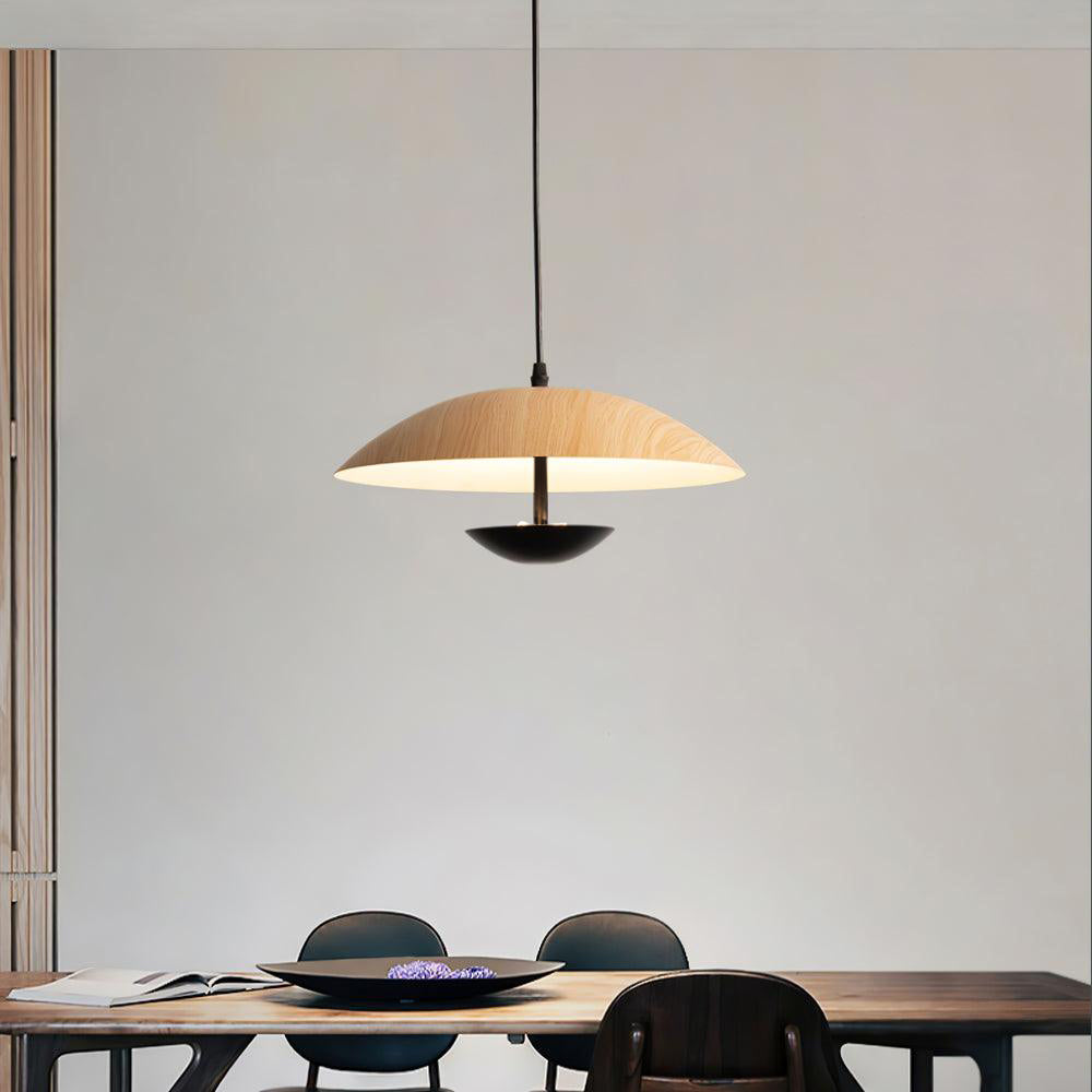 Cysp Modern Frisbee Pendant Lamp-Neutral Decor