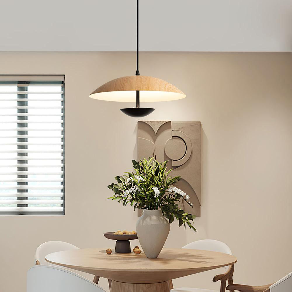 Cysp Modern Frisbee Pendant Lamp-Neutral Decor
