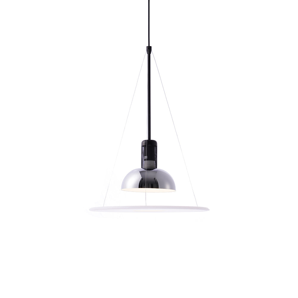 Vero Flying Saucer Pendant Light-Neutral Decor