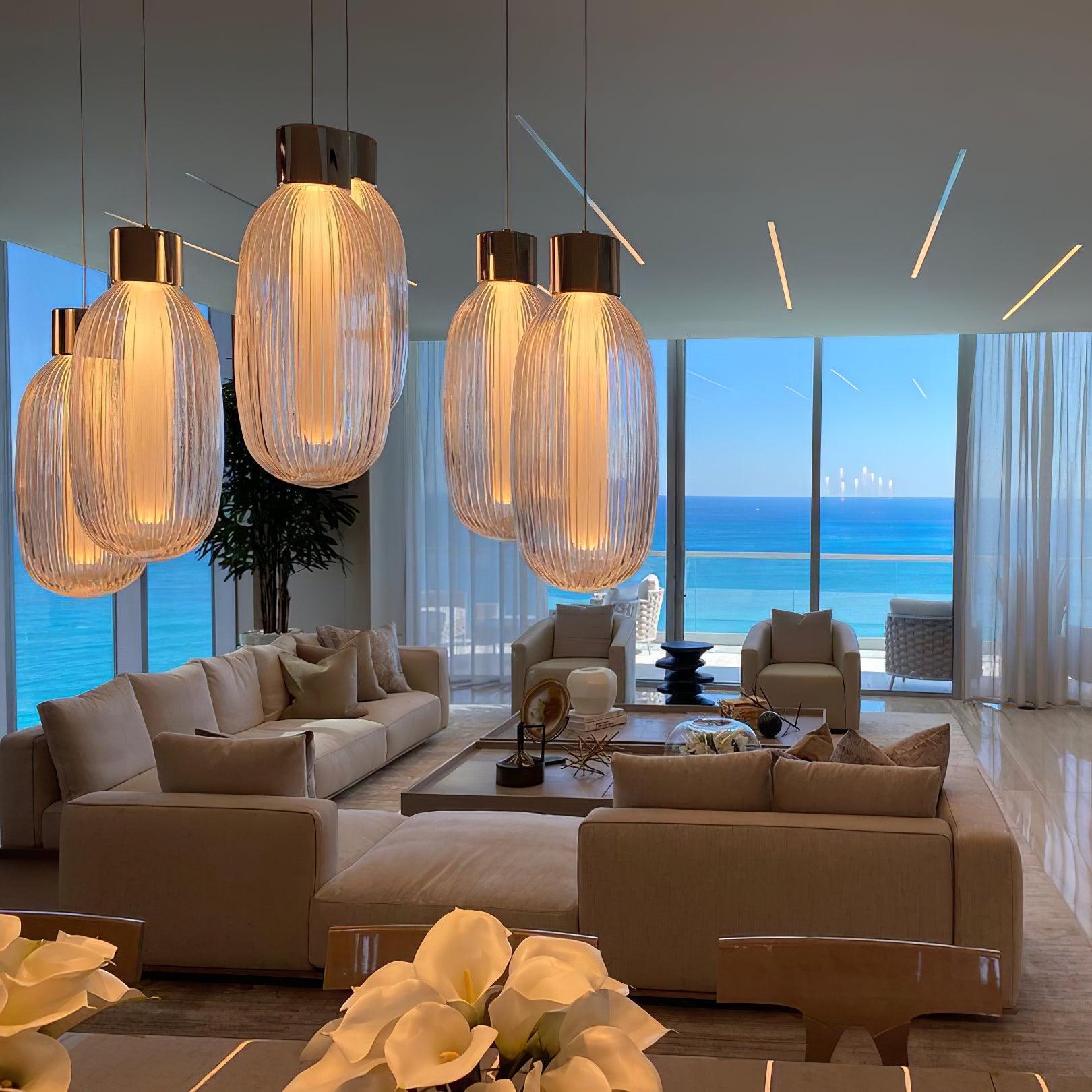 Elaro Aluminum Classic Pendant Lamp-Neutral Decor