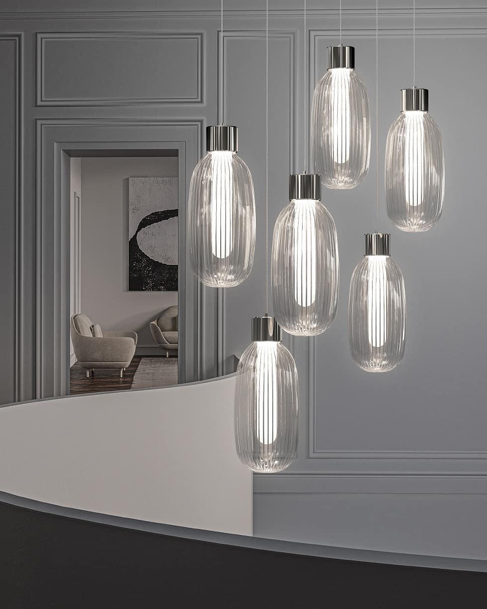 Elaro Aluminum Classic Pendant Lamp-Neutral Decor