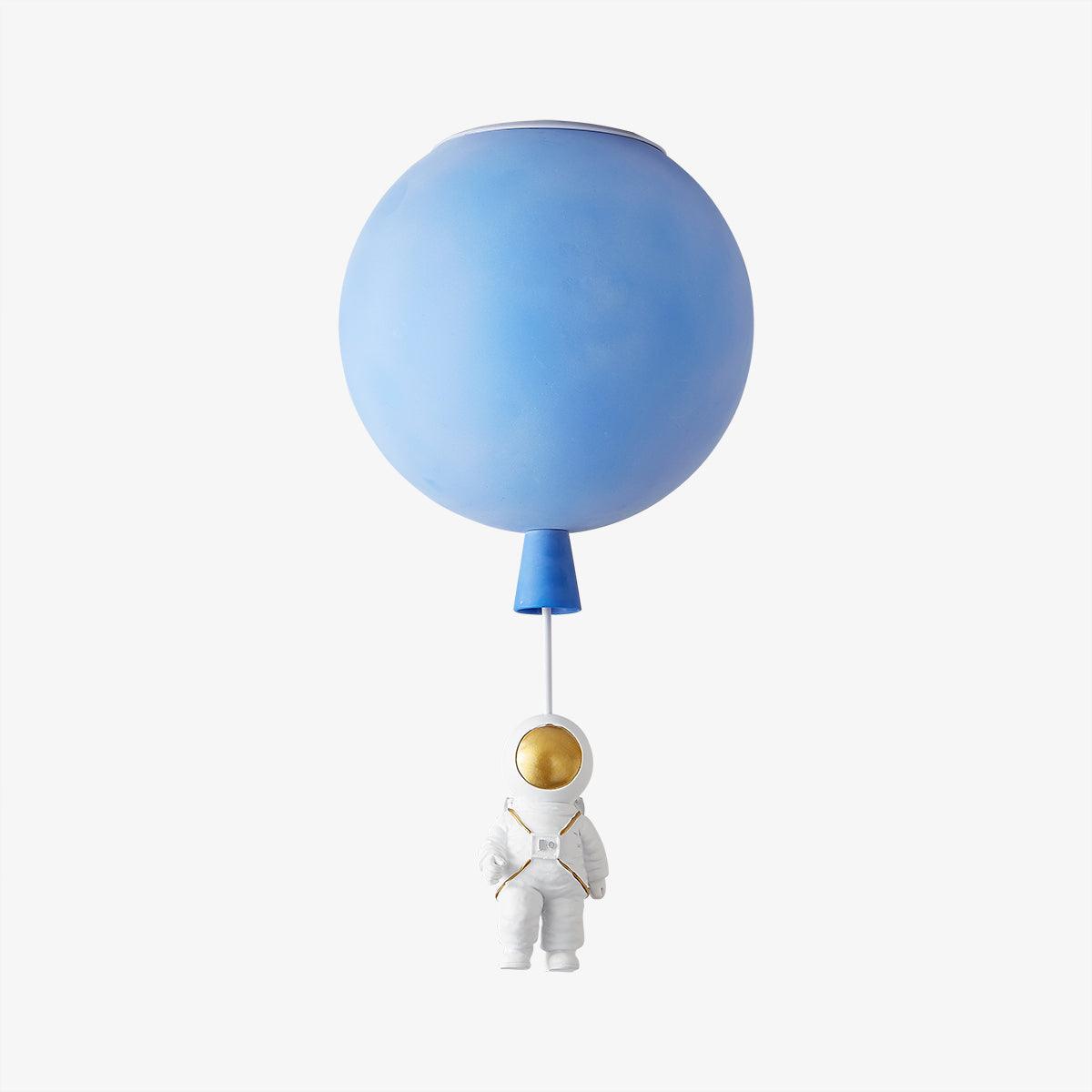 Glowen Ceiling Light Acrylic Balloon Astronaut Playful Kids Room-Neutral Decor