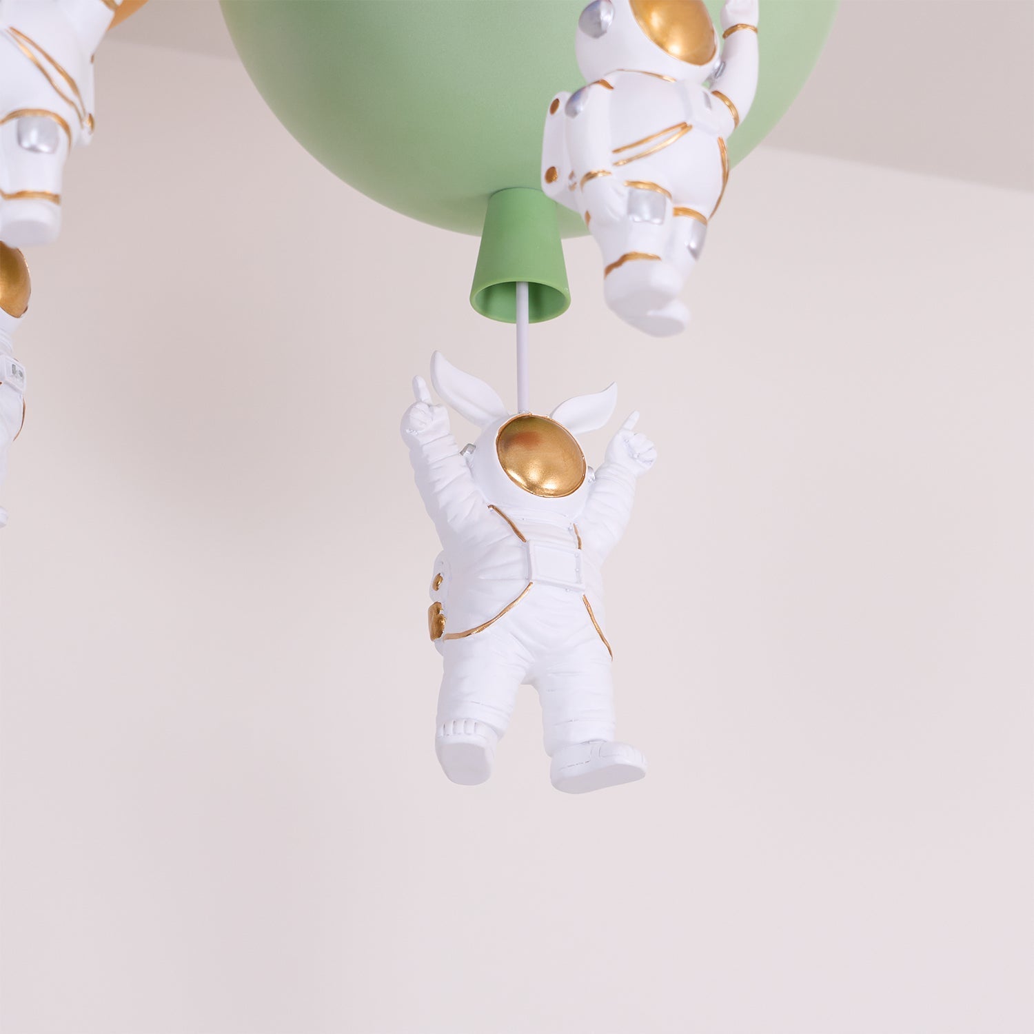 Gorvin Frosted Balloon Combination Ceiling Lamp-Neutral Decor