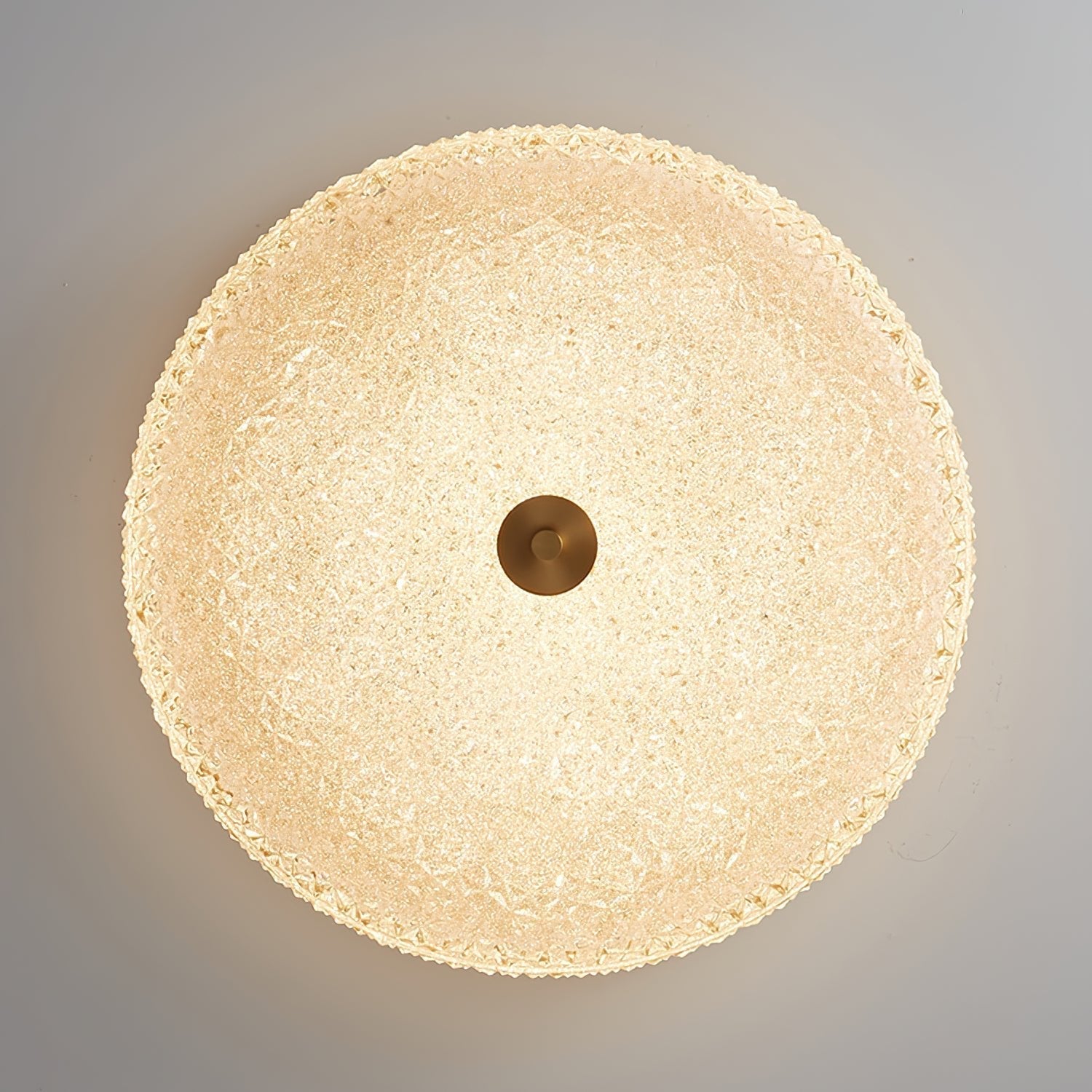Locor Ceiling Lamp Frosted Glass Textured Minimalist Elegant-Neutral Decor
