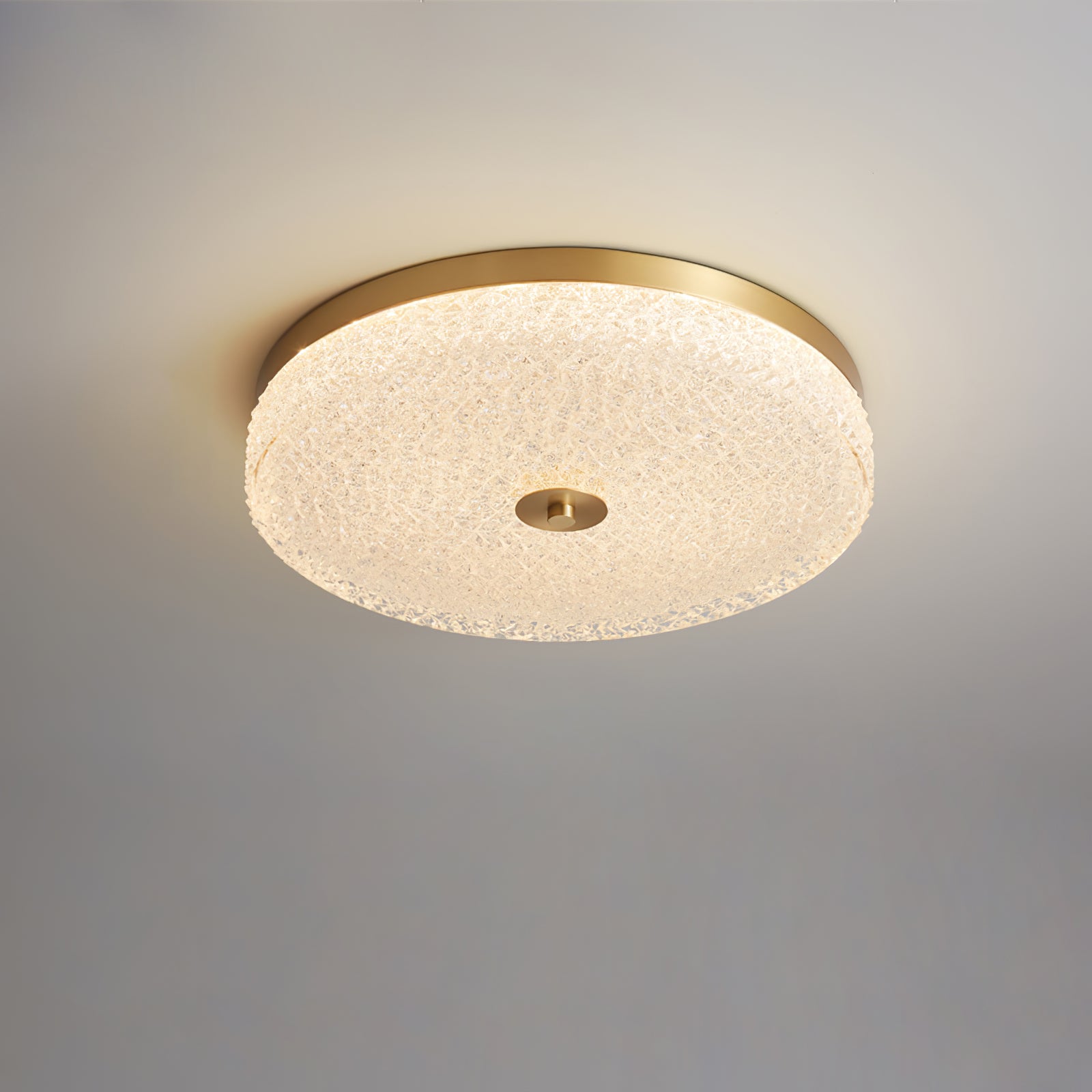 Locor Ceiling Lamp Frosted Glass Textured Minimalist Elegant-Neutral Decor