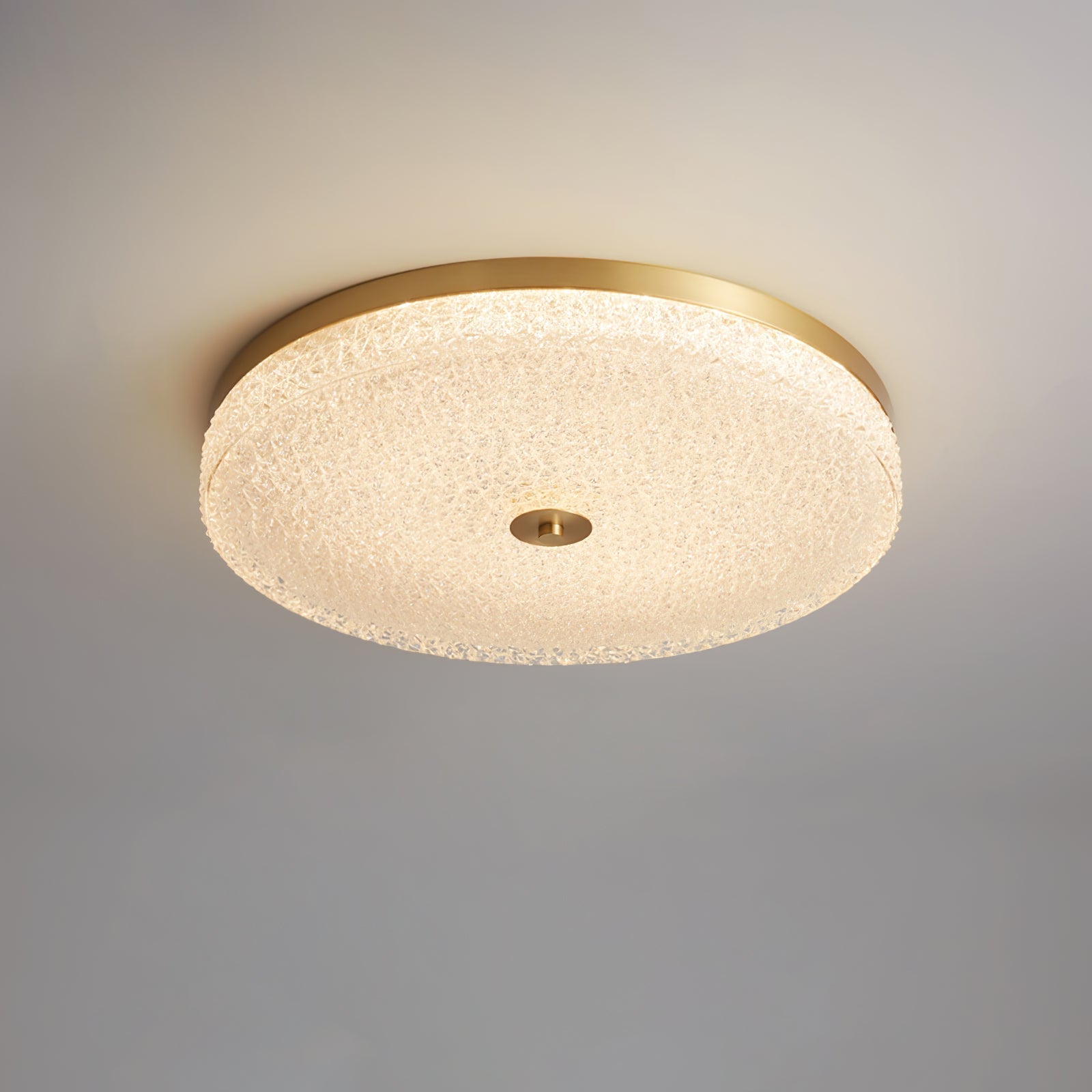 Locor Ceiling Lamp Frosted Glass Textured Minimalist Elegant-Neutral Decor