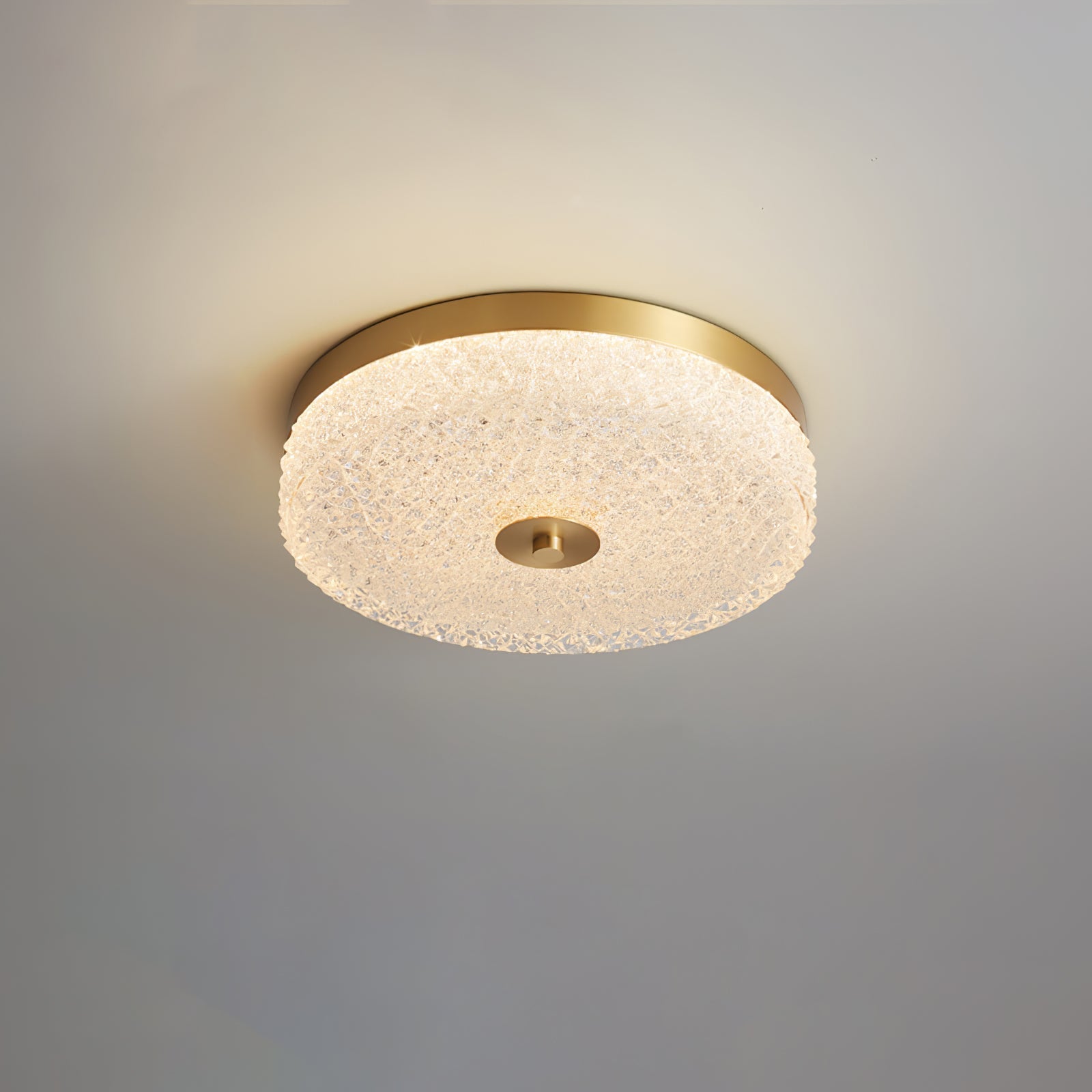 Locor Ceiling Lamp Frosted Glass Textured Minimalist Elegant-Neutral Decor