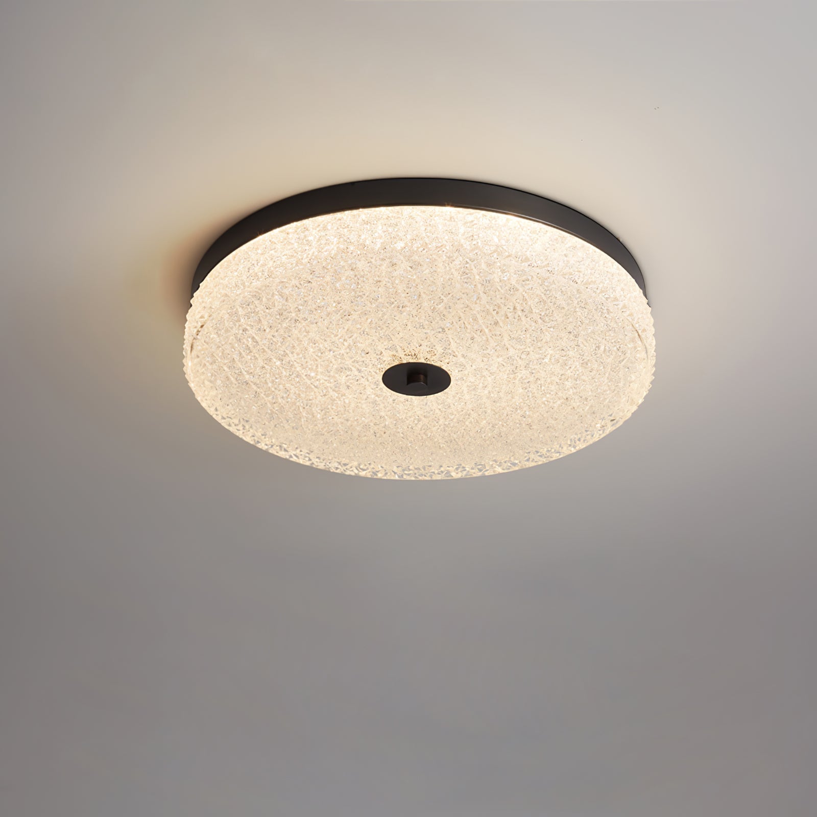 Locor Ceiling Lamp Frosted Glass Textured Minimalist Elegant-Neutral Decor