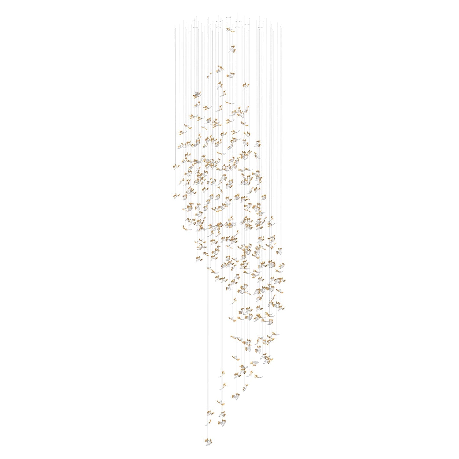 Citalora Crystal Cluster Pendant Light Chandelier-Neutral Decor