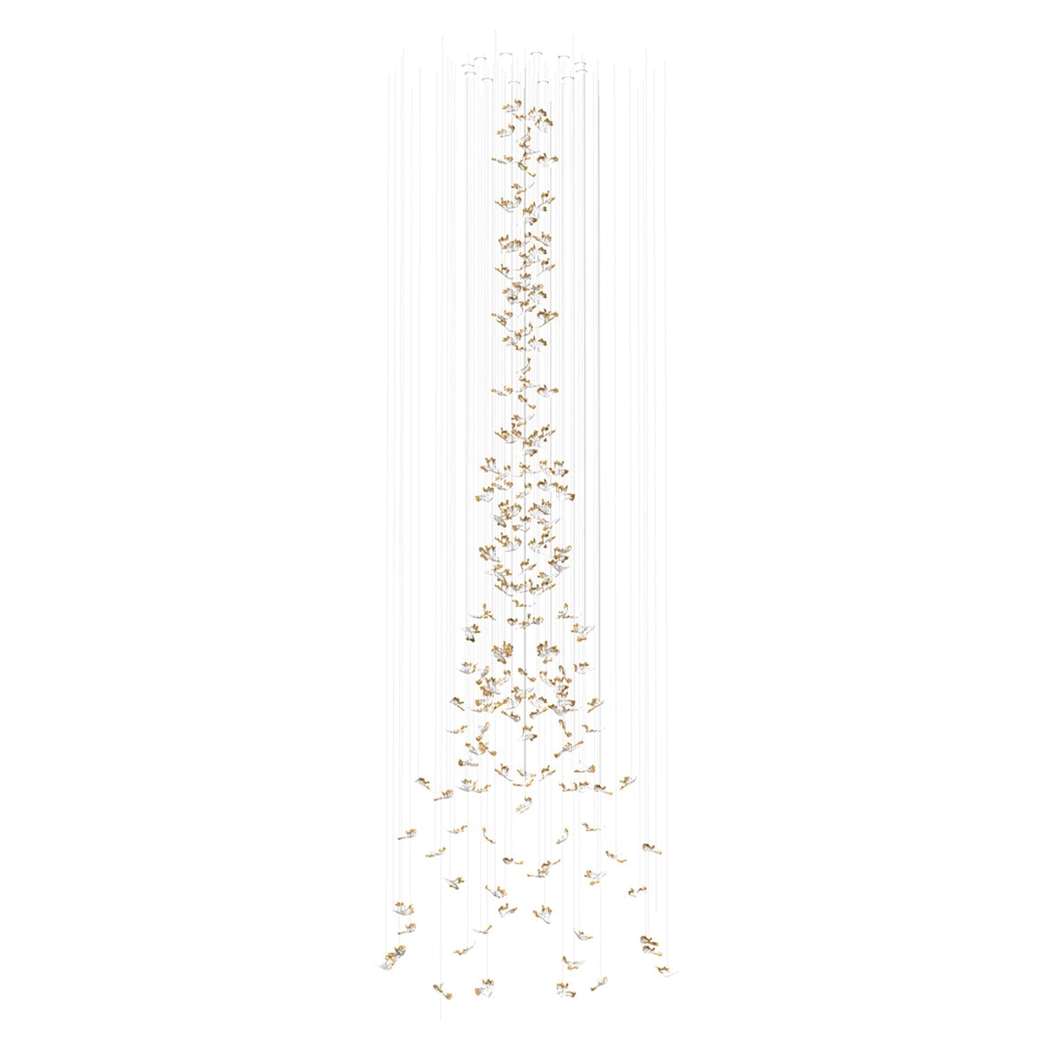 Citalora Crystal Cluster Pendant Light Chandelier-Neutral Decor
