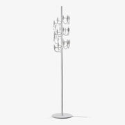 Olliryra Sculptural Steel Floor Lamp-Neutral Decor