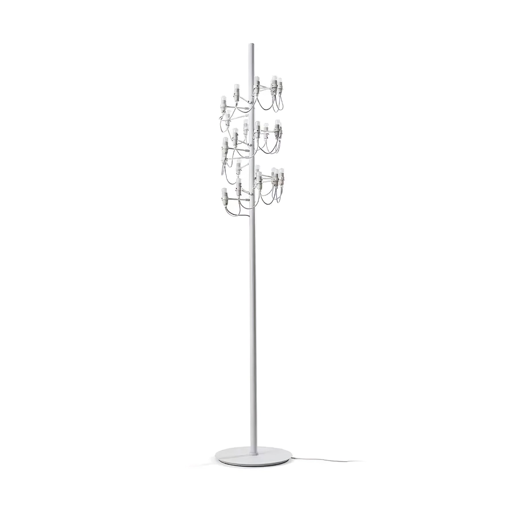 Olliryra Sculptural Steel Floor Lamp-Neutral Decor