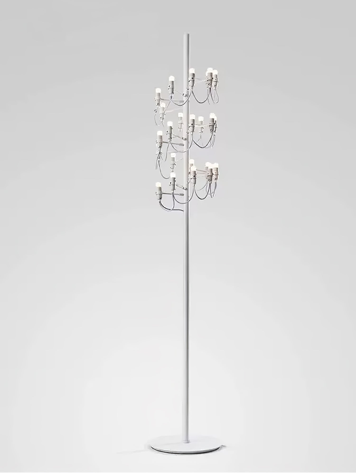 Olliryra Sculptural Steel Floor Lamp-Neutral Decor