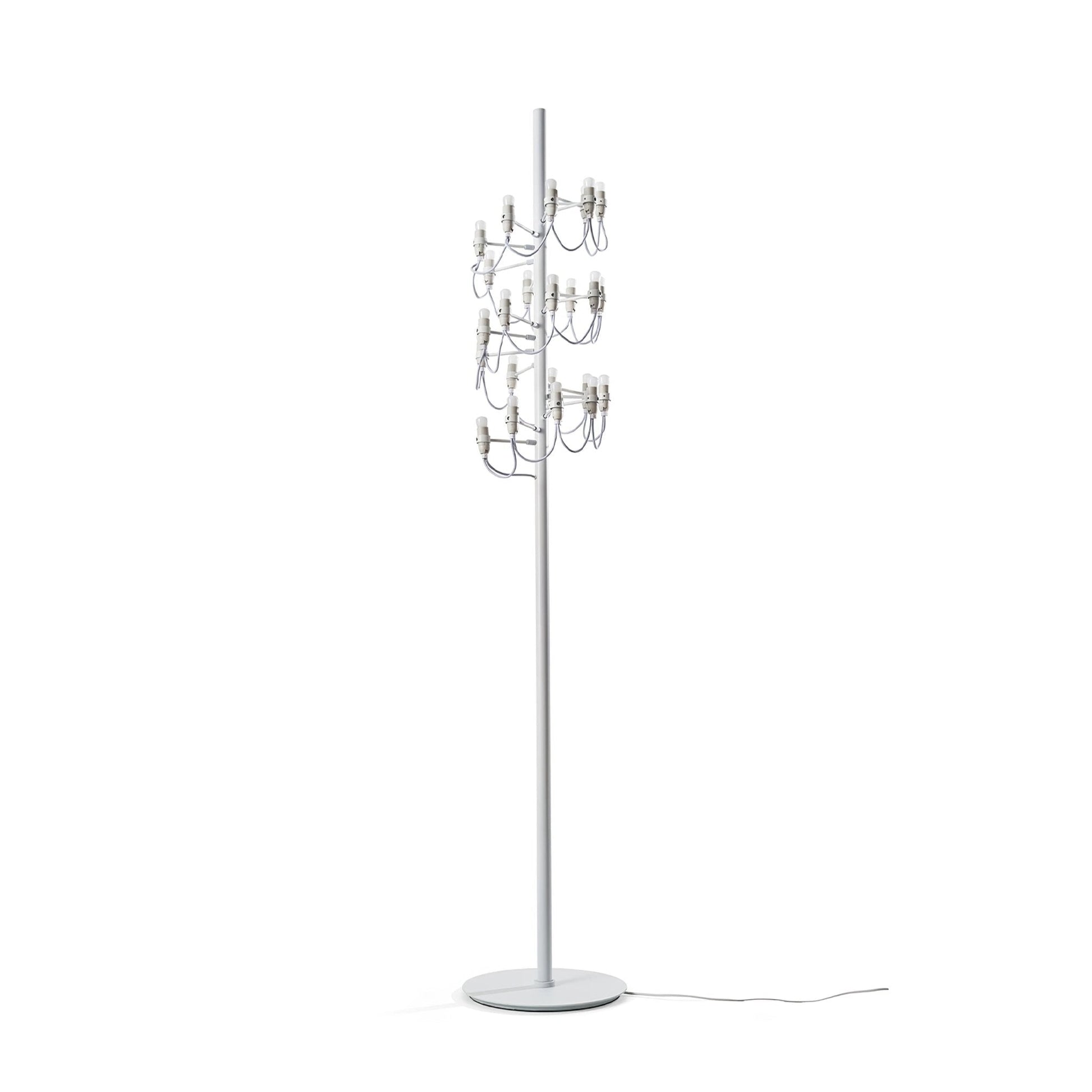 Olliryra Sculptural Steel Floor Lamp-Neutral Decor