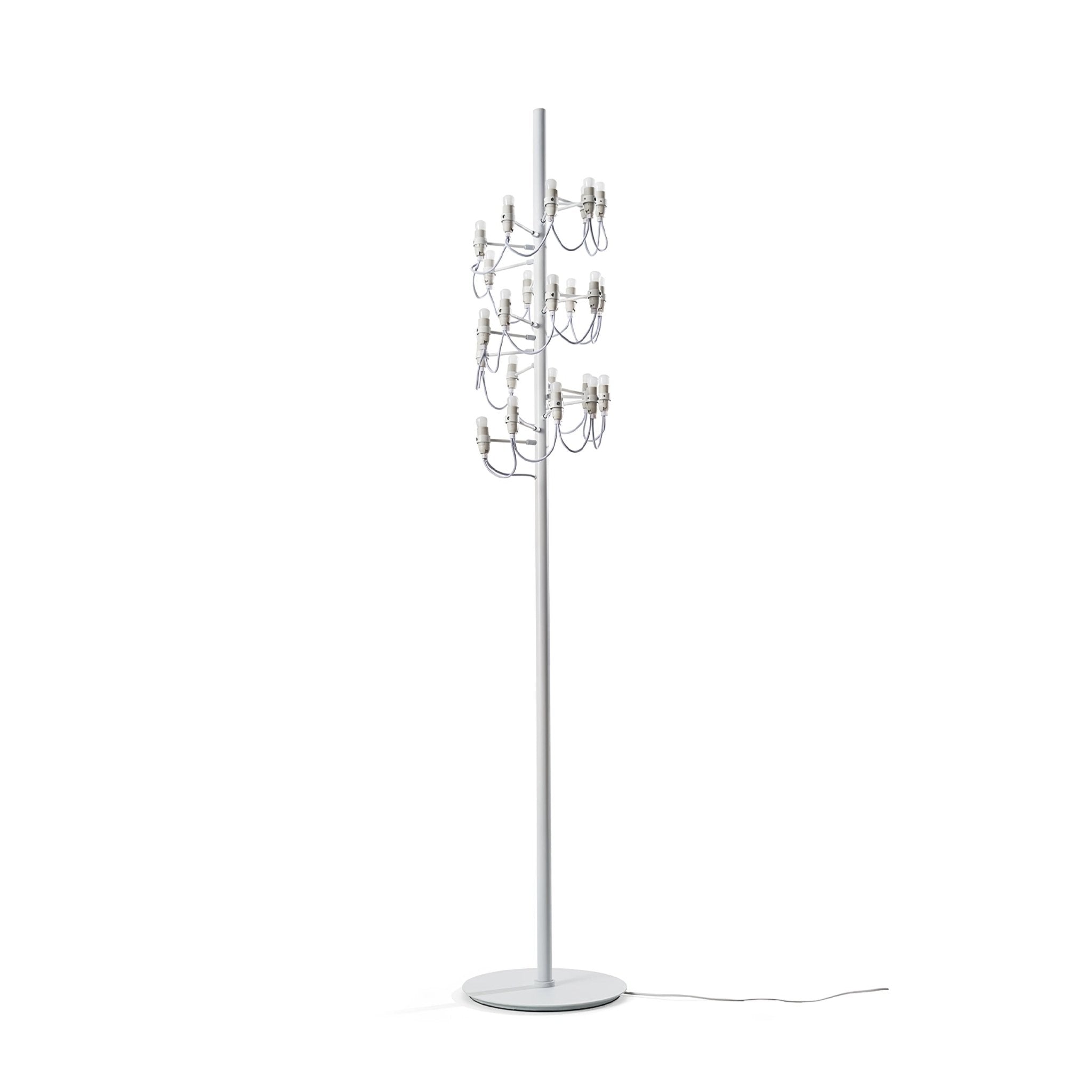 Olliryra Sculptural Steel Floor Lamp-Neutral Decor