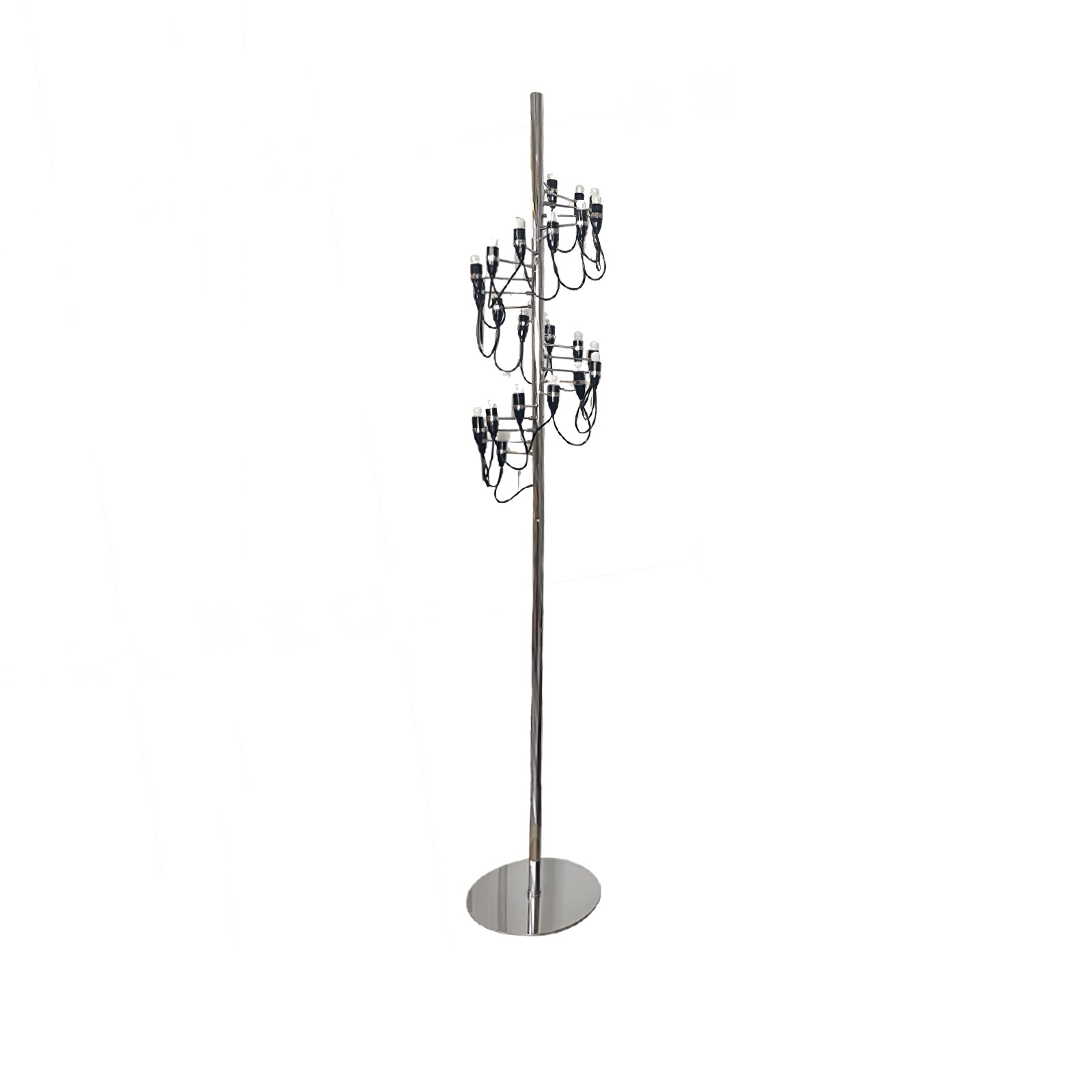 Olliryra Sculptural Steel Floor Lamp-Neutral Decor
