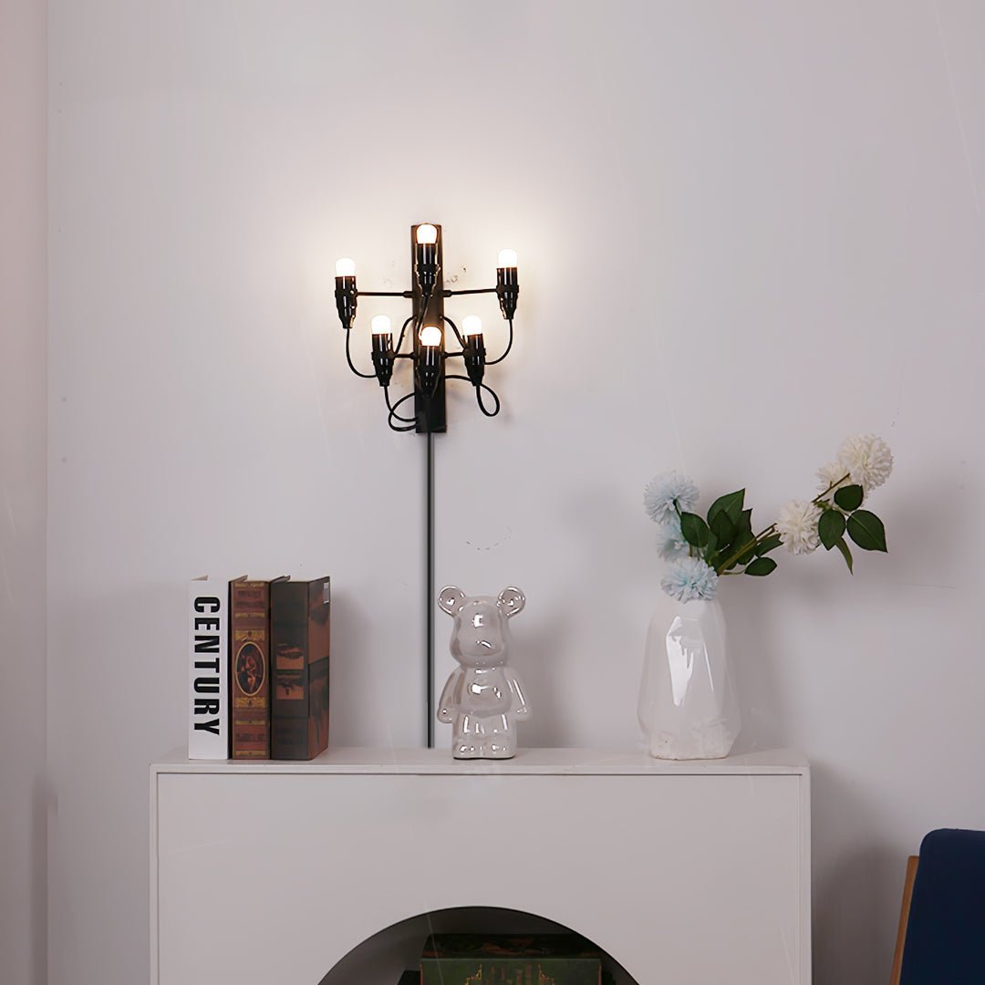 Cevynarae Classic Fruit Plug-in Wall Lamp-Neutral Decor