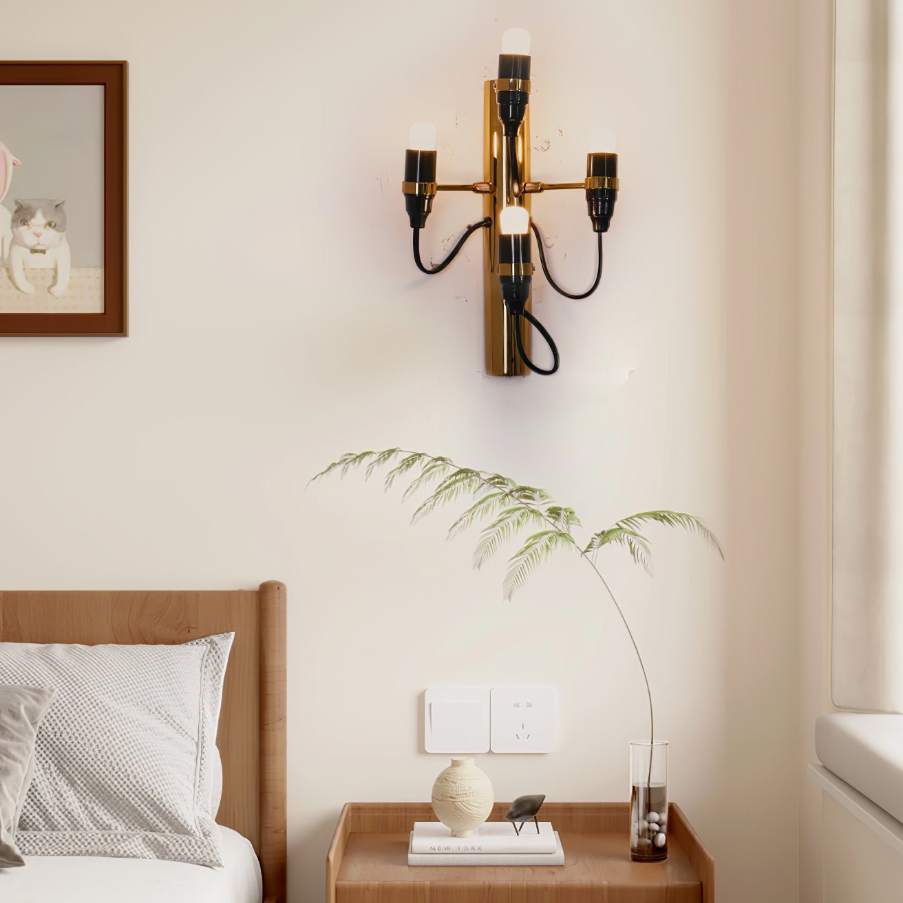 Myraeara Classic Unique Wall Lamp-Neutral Decor