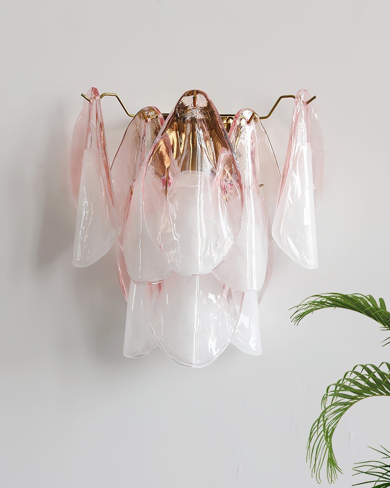 Opheli Petal Glass Wall Lamp