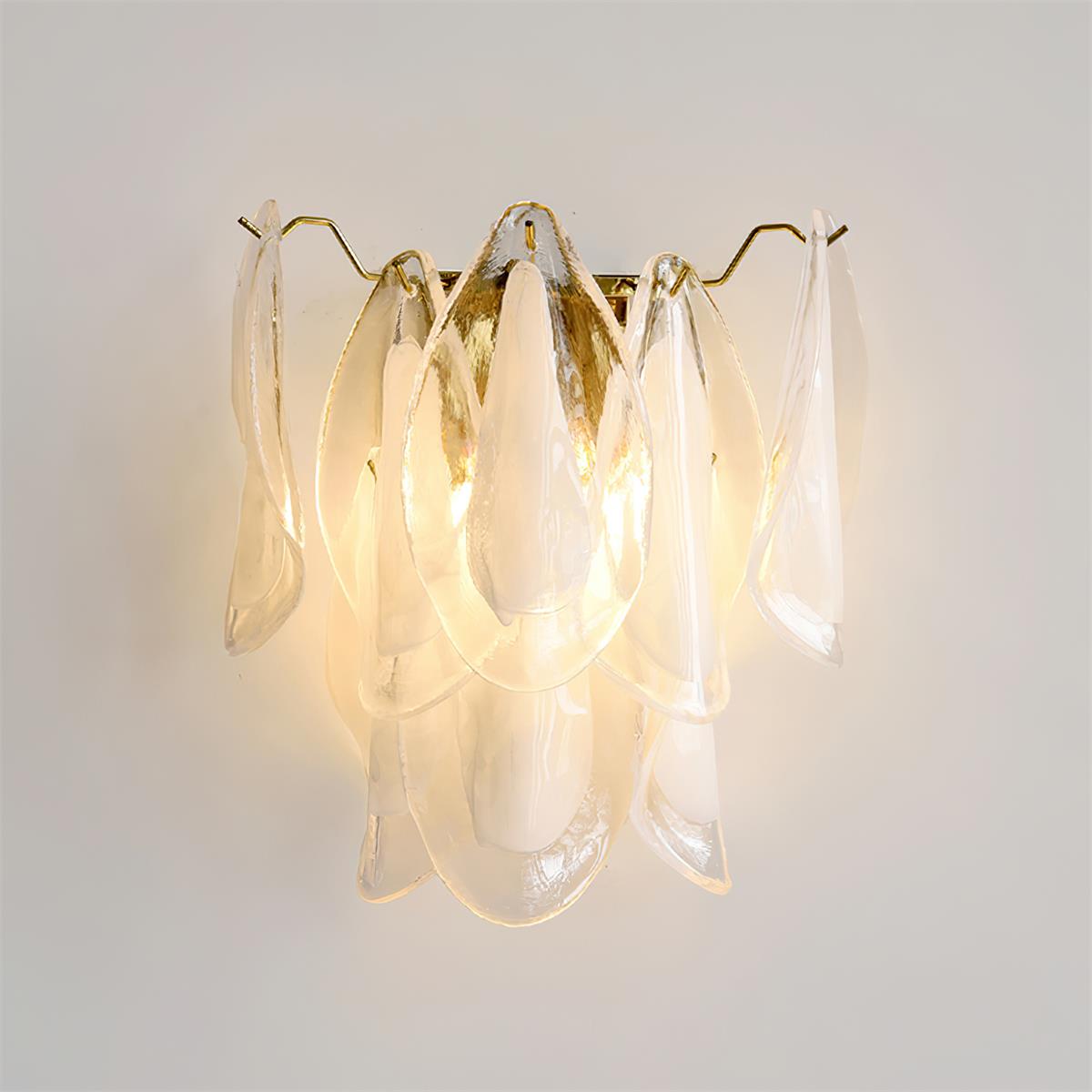 Opheli Petal Glass Wall Lamp