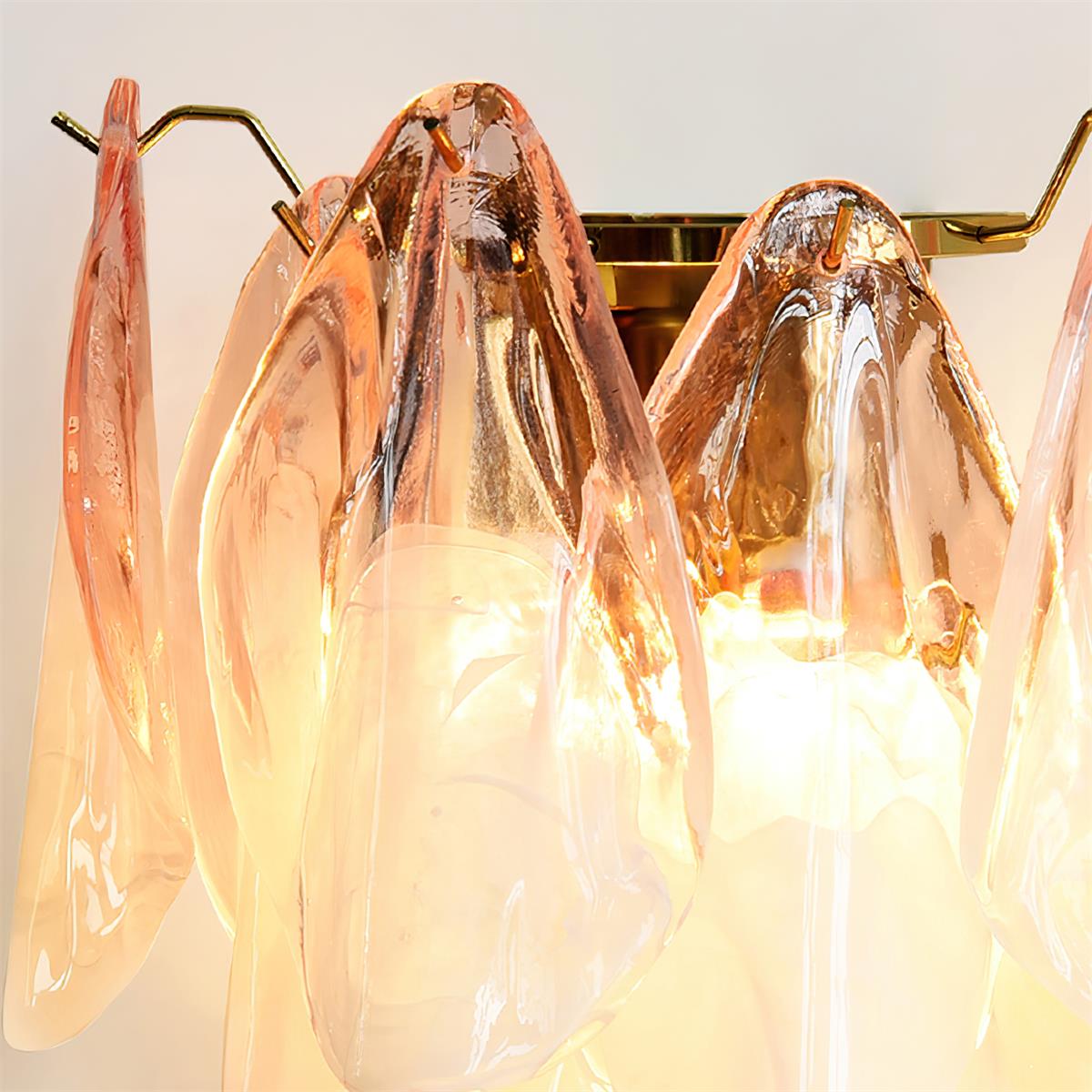 Opheli Petal Glass Wall Lamp