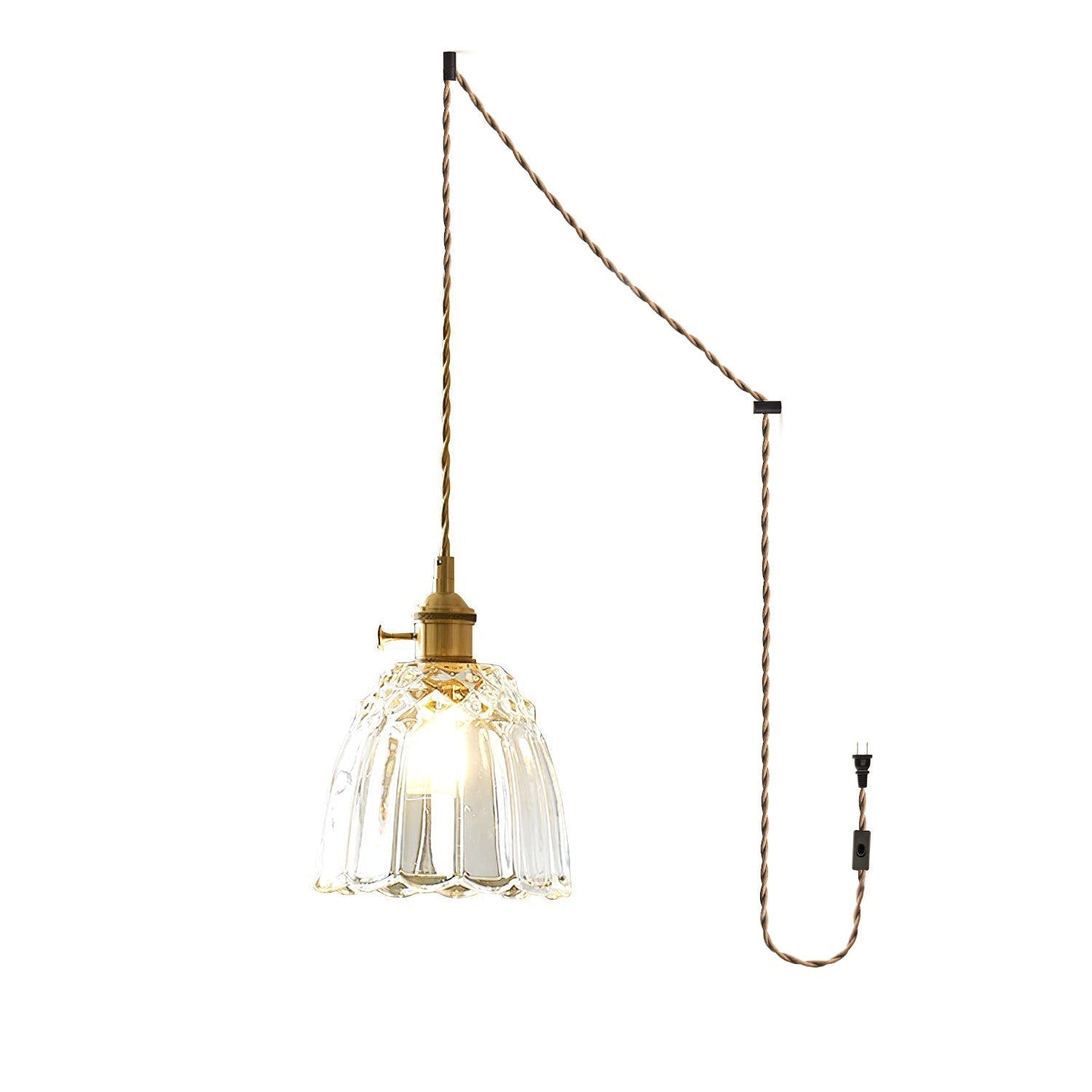Amon Industrial Chic Pendant Light-Neutral Decor