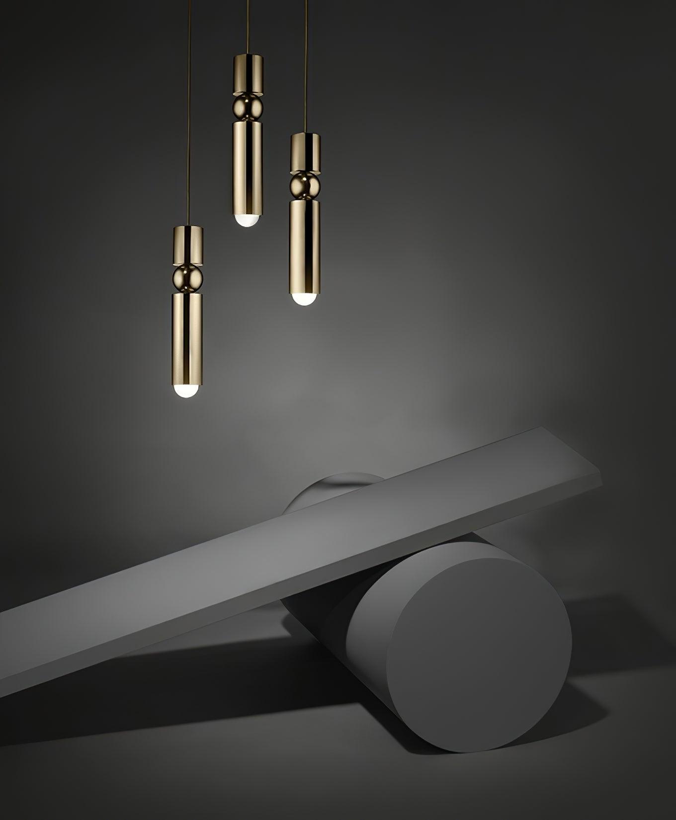 Velkis Geometric Pendant Light-Neutral Decor