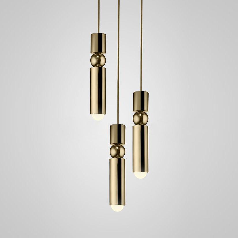 Velkis Geometric Pendant Light-Neutral Decor