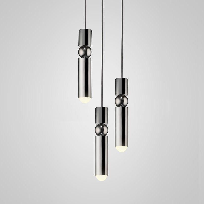 Velkis Geometric Pendant Light-Neutral Decor