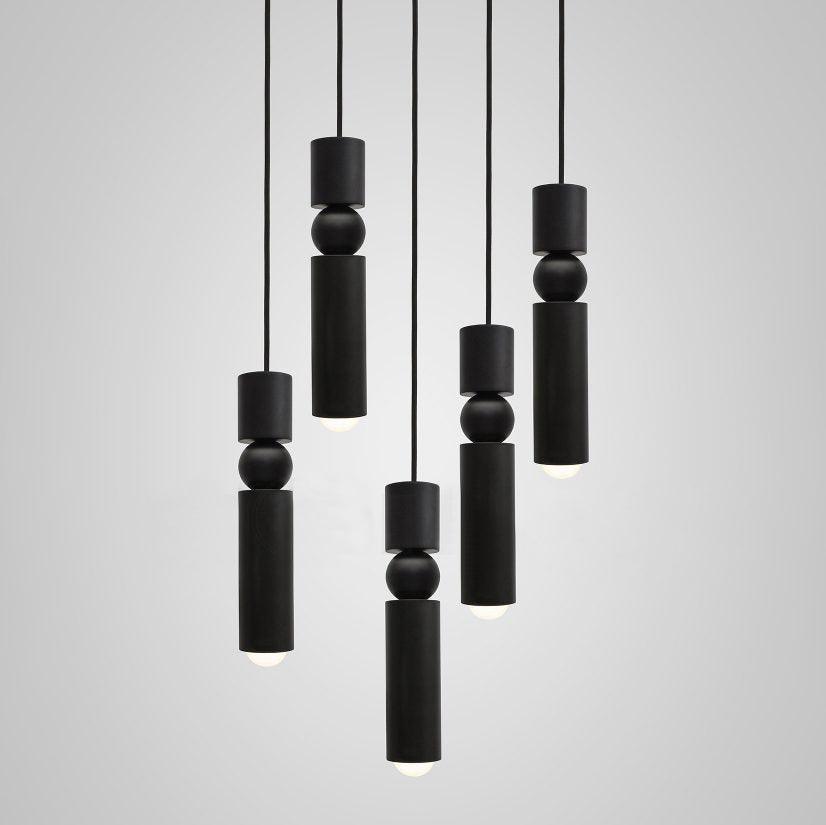 Velkis Geometric Pendant Light-Neutral Decor
